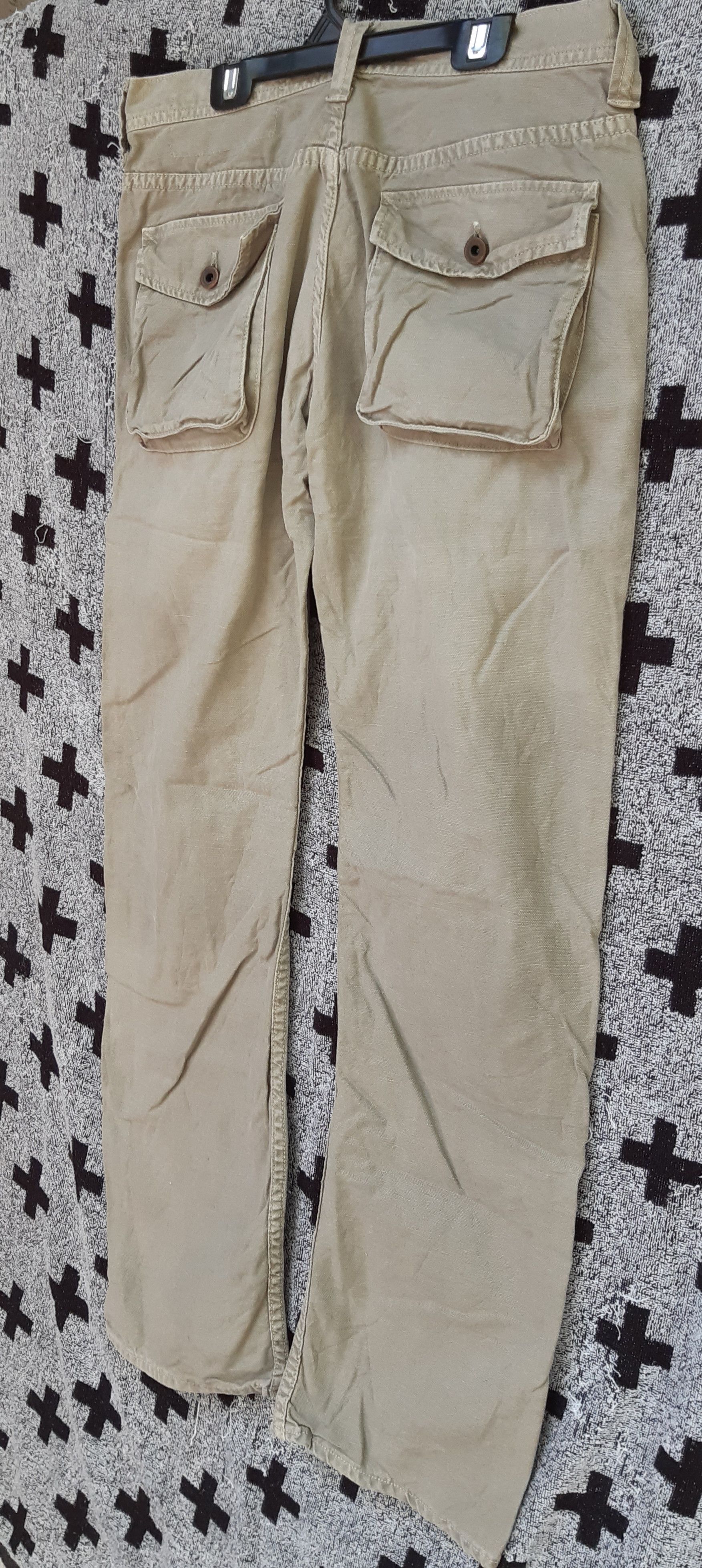 Japanese Brand Japanese Brand Studio Ecru Inc Bush pocket Pants Size US 32 / EU 48 - 5 Thumbnail