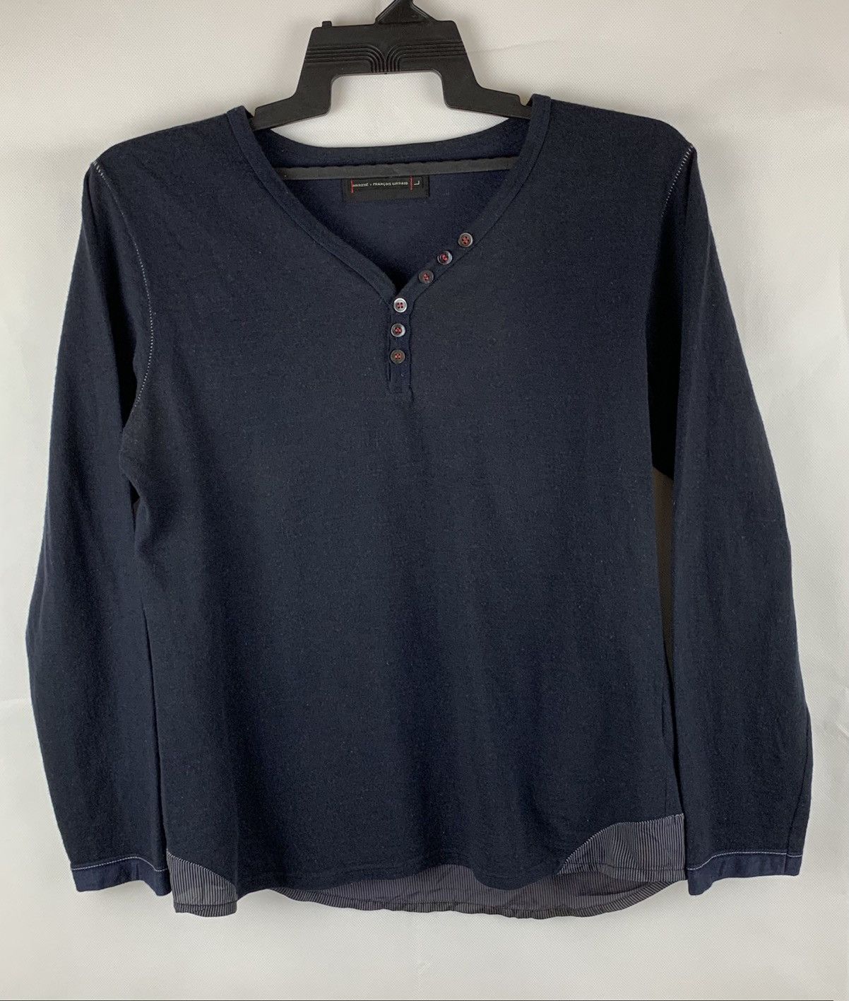 Marithe + Francois Girbaud Marith Francois Girbaud 50wool/50acrylic Long Sleeve Shirt Size US L / EU 52-54 / 3 - 2 Thumbnail