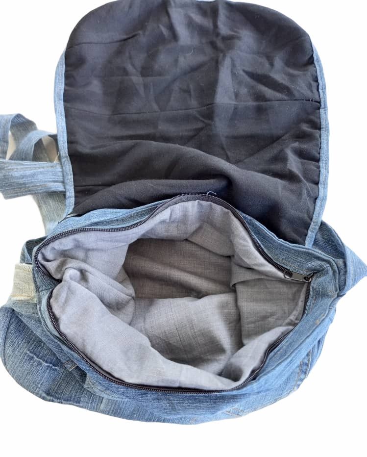Handmade Japanese Brand Denim Sling Bag Size ONE SIZE - 5 Thumbnail