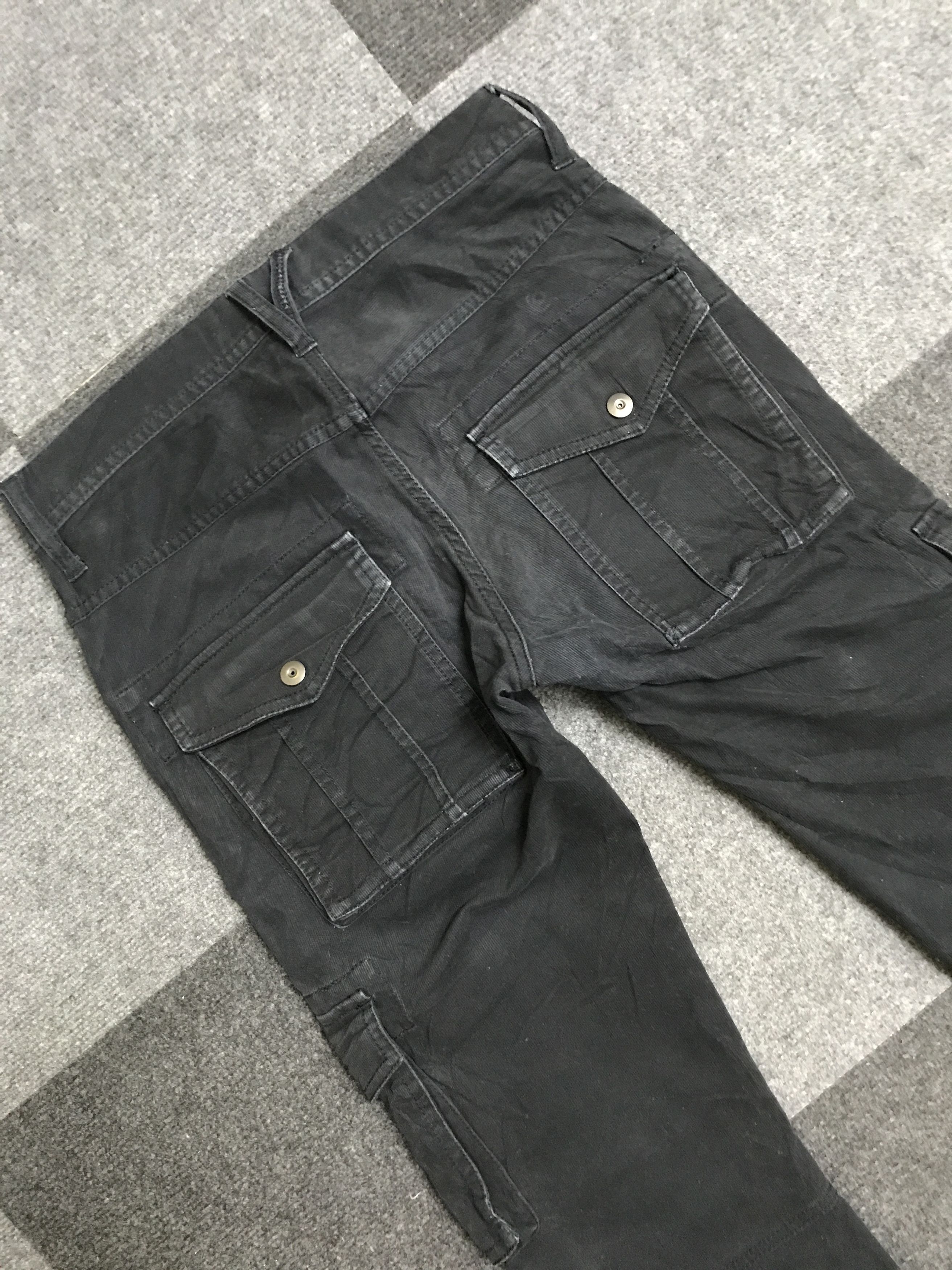 Japanese Brand CP332 RATTLE TRAP Japan 8 Pockets Skinny Cargo Pant Size US 29 - 9 Thumbnail