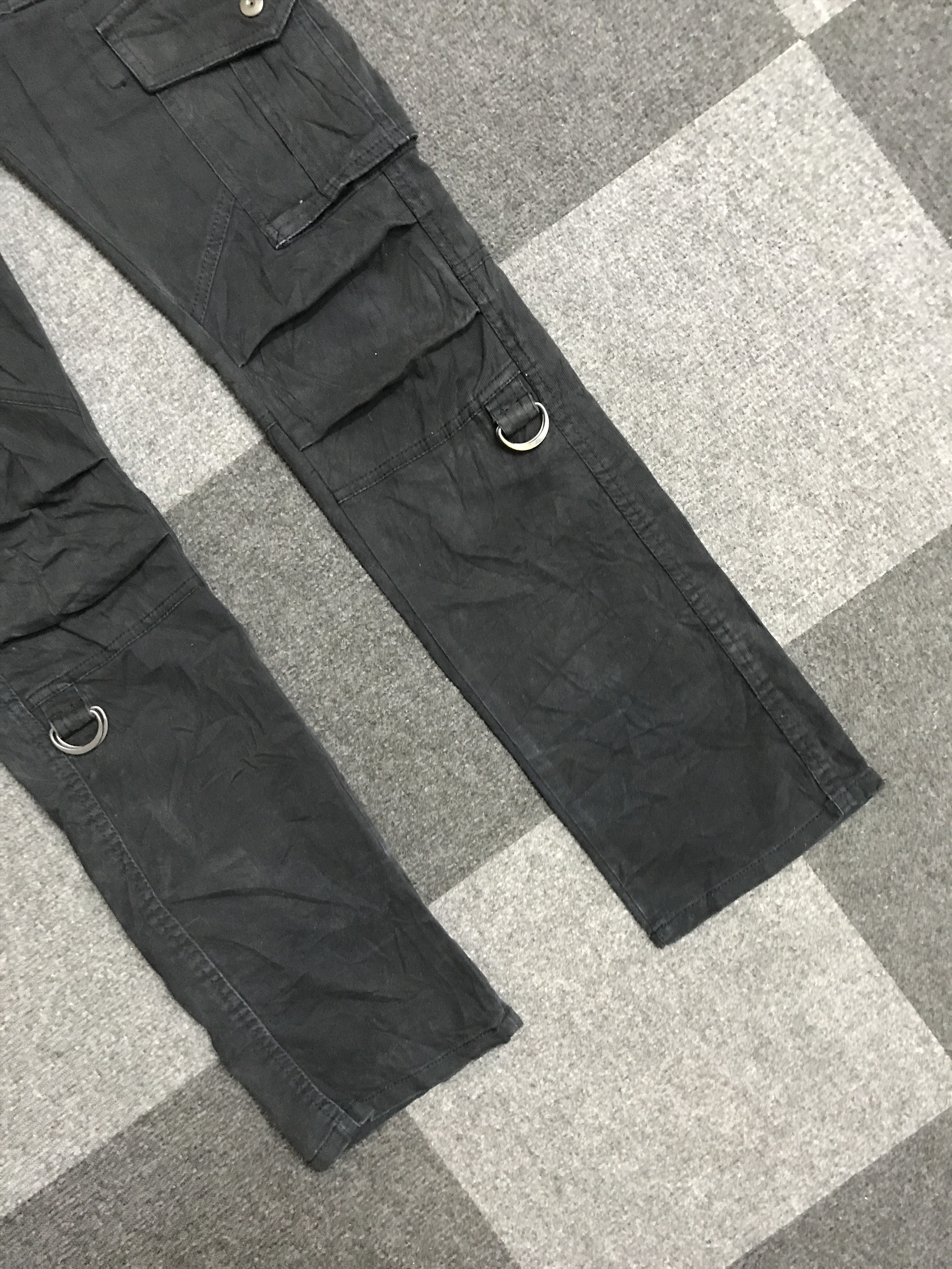Japanese Brand CP332 RATTLE TRAP Japan 8 Pockets Skinny Cargo Pant Size US 29 - 5 Thumbnail