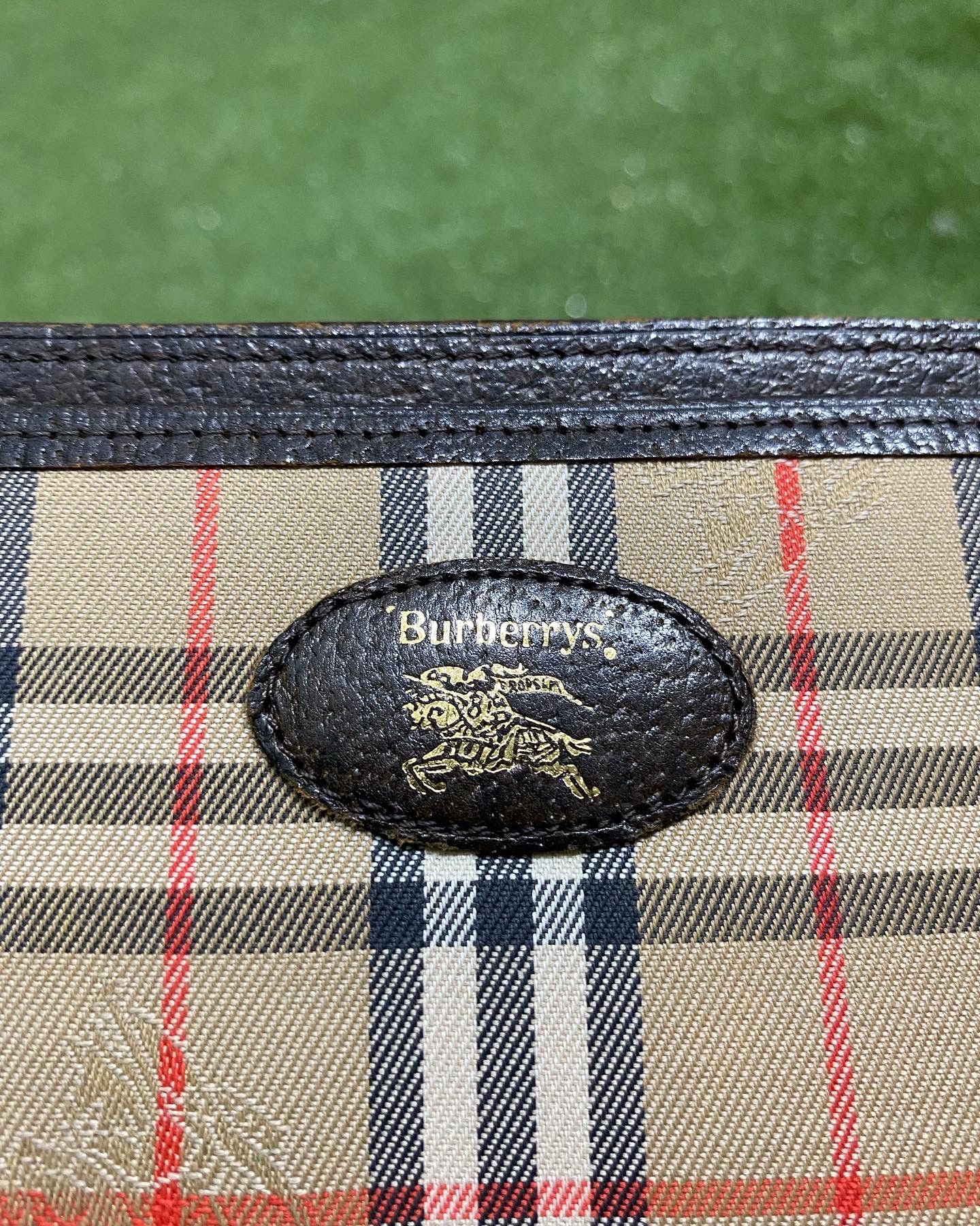 Burberry 🚨Vintage Burberry check canvas long wallet Size ONE SIZE - 3 Thumbnail