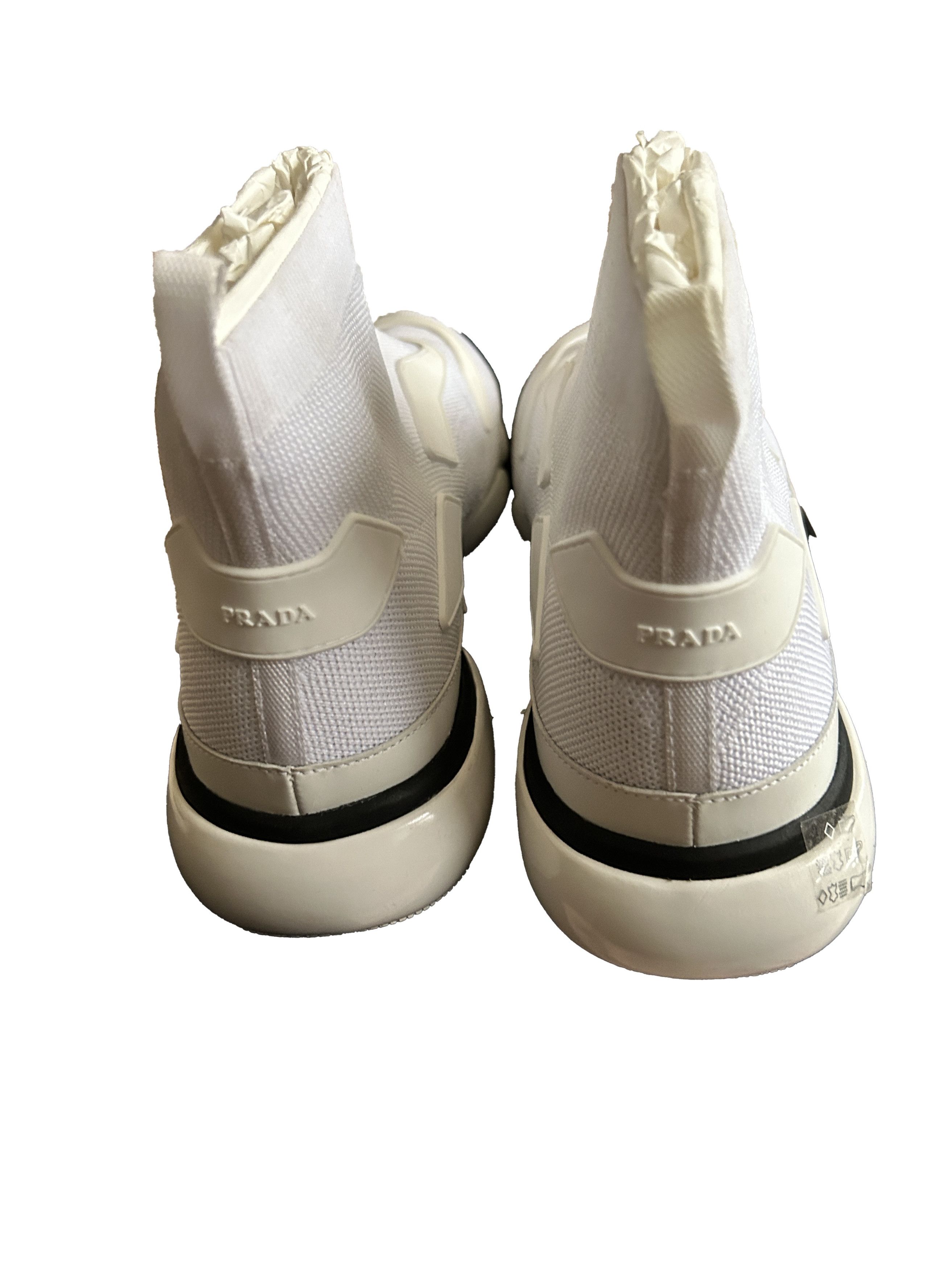 Prada Prada cloudburst High top White Sneakers Size 9 Size US 9 / EU 42 - 4 Thumbnail