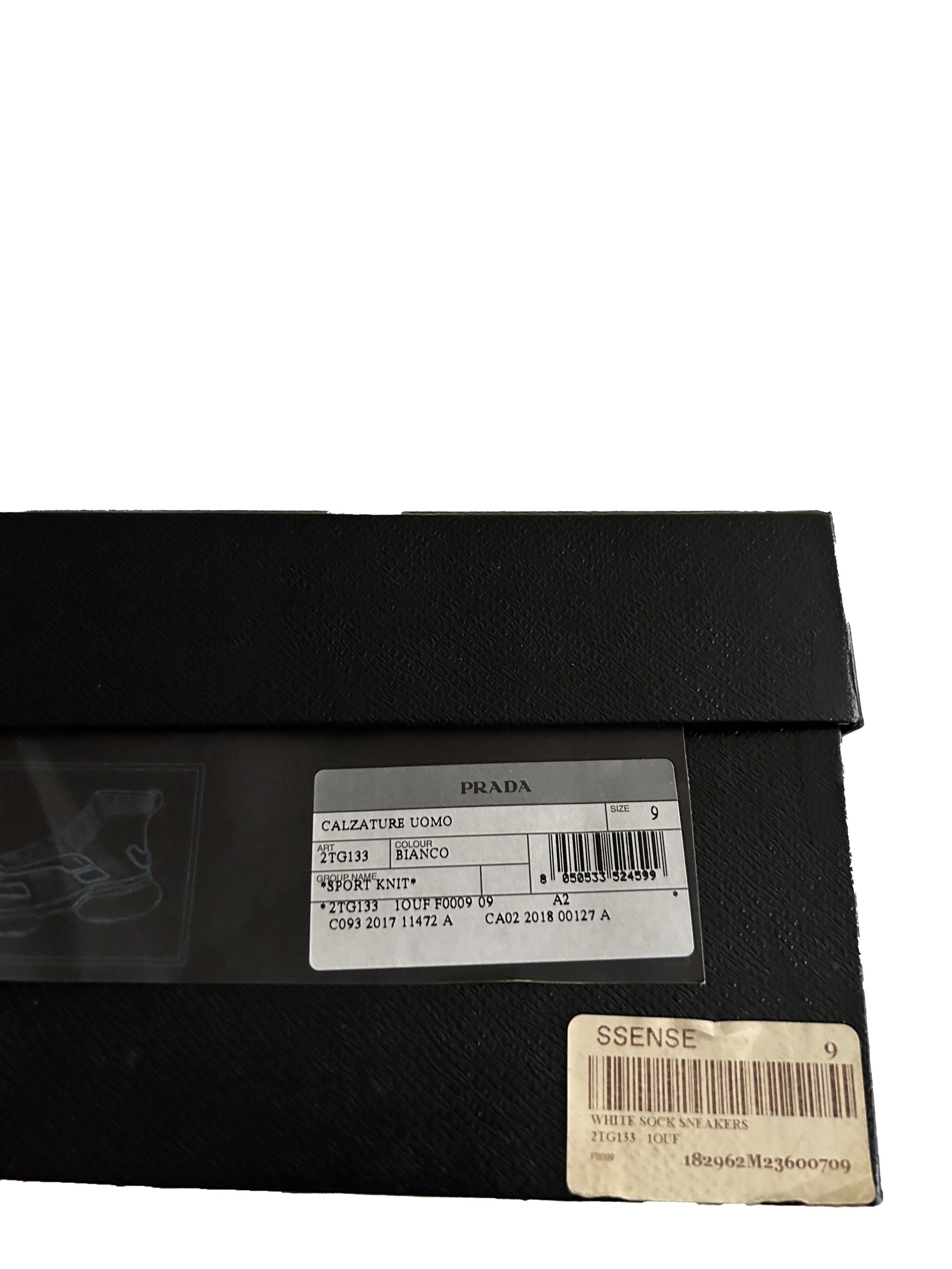 Prada Prada cloudburst High top White Sneakers Size 9 Size US 9 / EU 42 - 8 Thumbnail