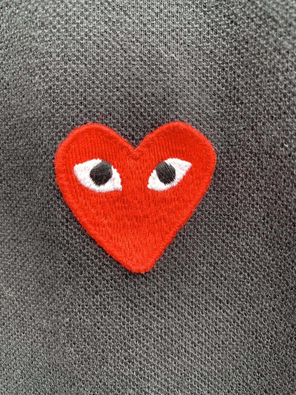 Comme des Garcons COMME des GARCONS PLAY Polo Collar Shirt Size US L / EU 52-54 / 3 - 10 Thumbnail
