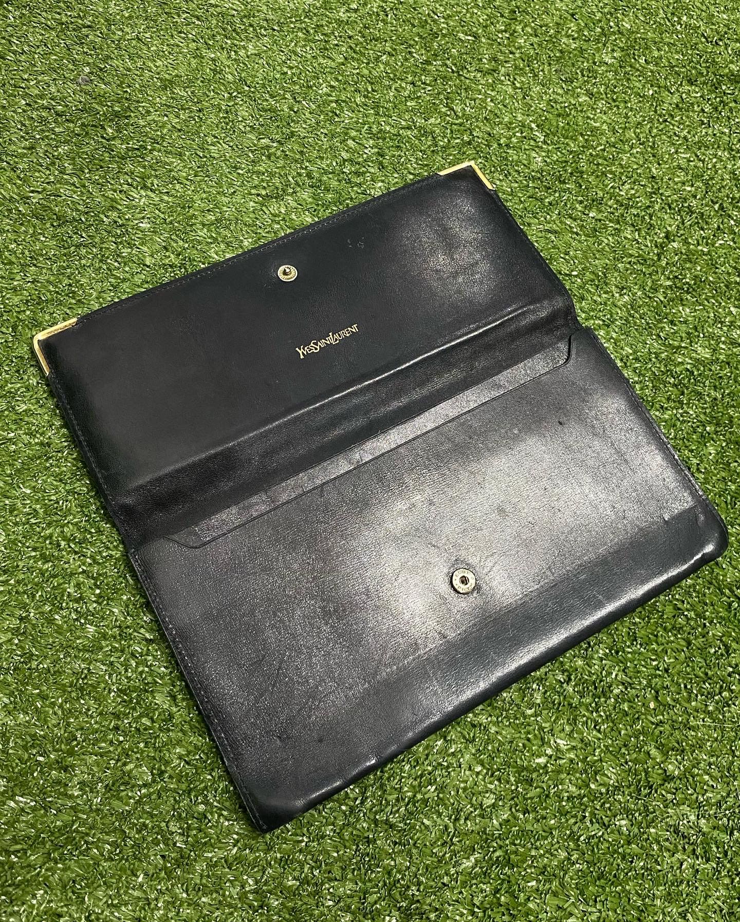 Vintage × Yves Saint Laurent 🚨Vintage Yves saint laurent ysl leather wallet Size ONE SIZE - 2 Thumbnail
