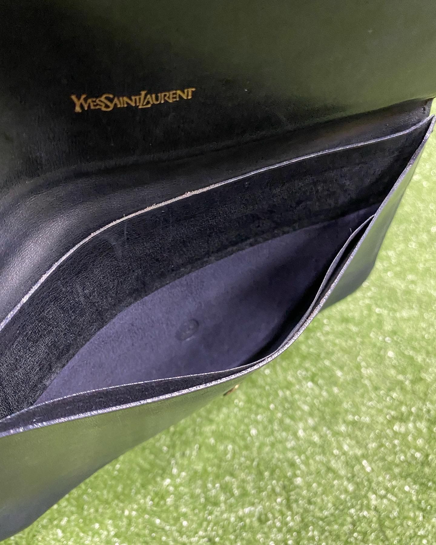 Vintage × Yves Saint Laurent 🚨Vintage Yves saint laurent ysl leather wallet Size ONE SIZE - 5 Thumbnail