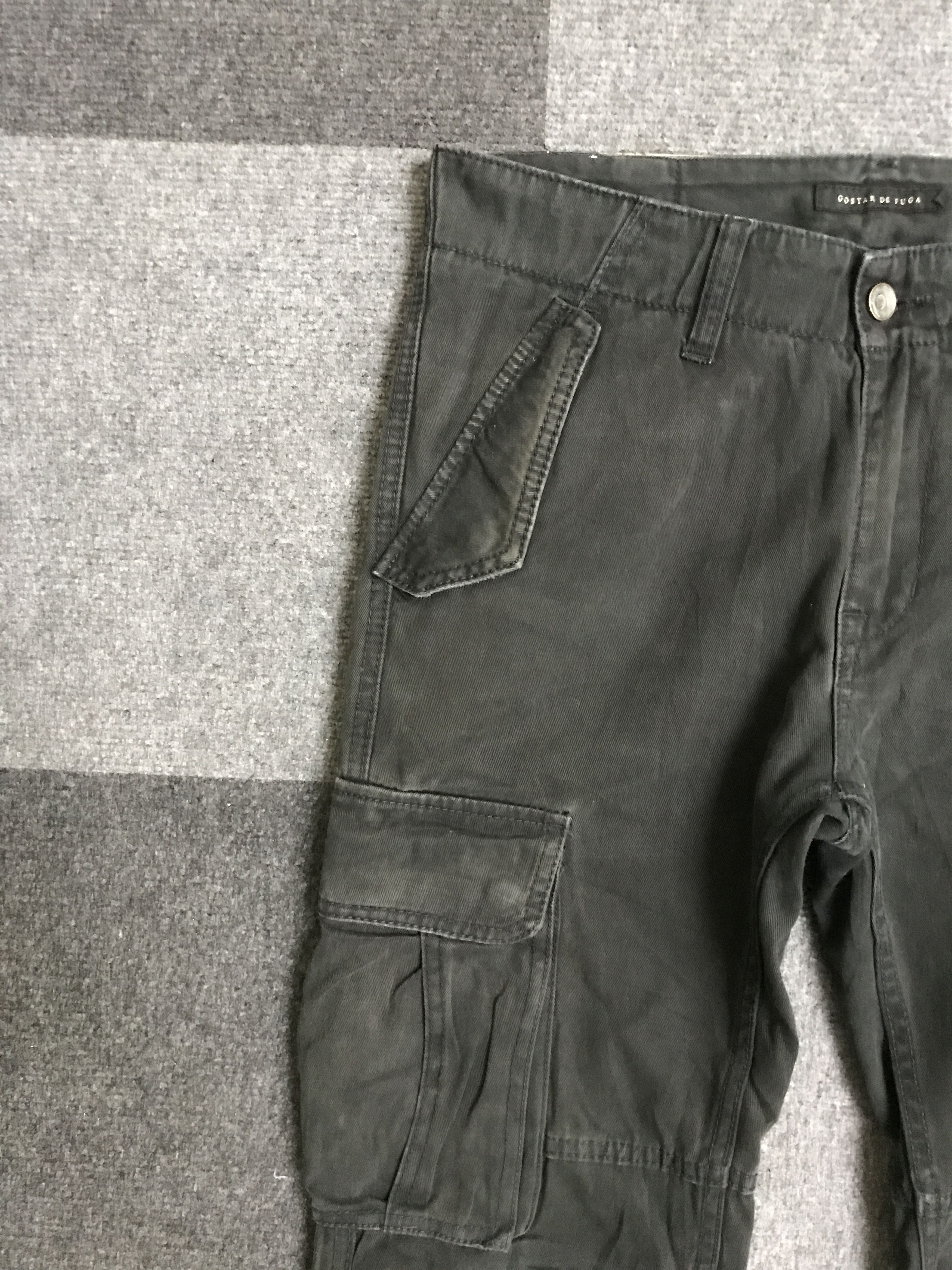 GOSTAR DE FUGA CP333 CP333 Gostar De Fuga Military Streetwear Cargo Pant Size US 31 - 5 Thumbnail
