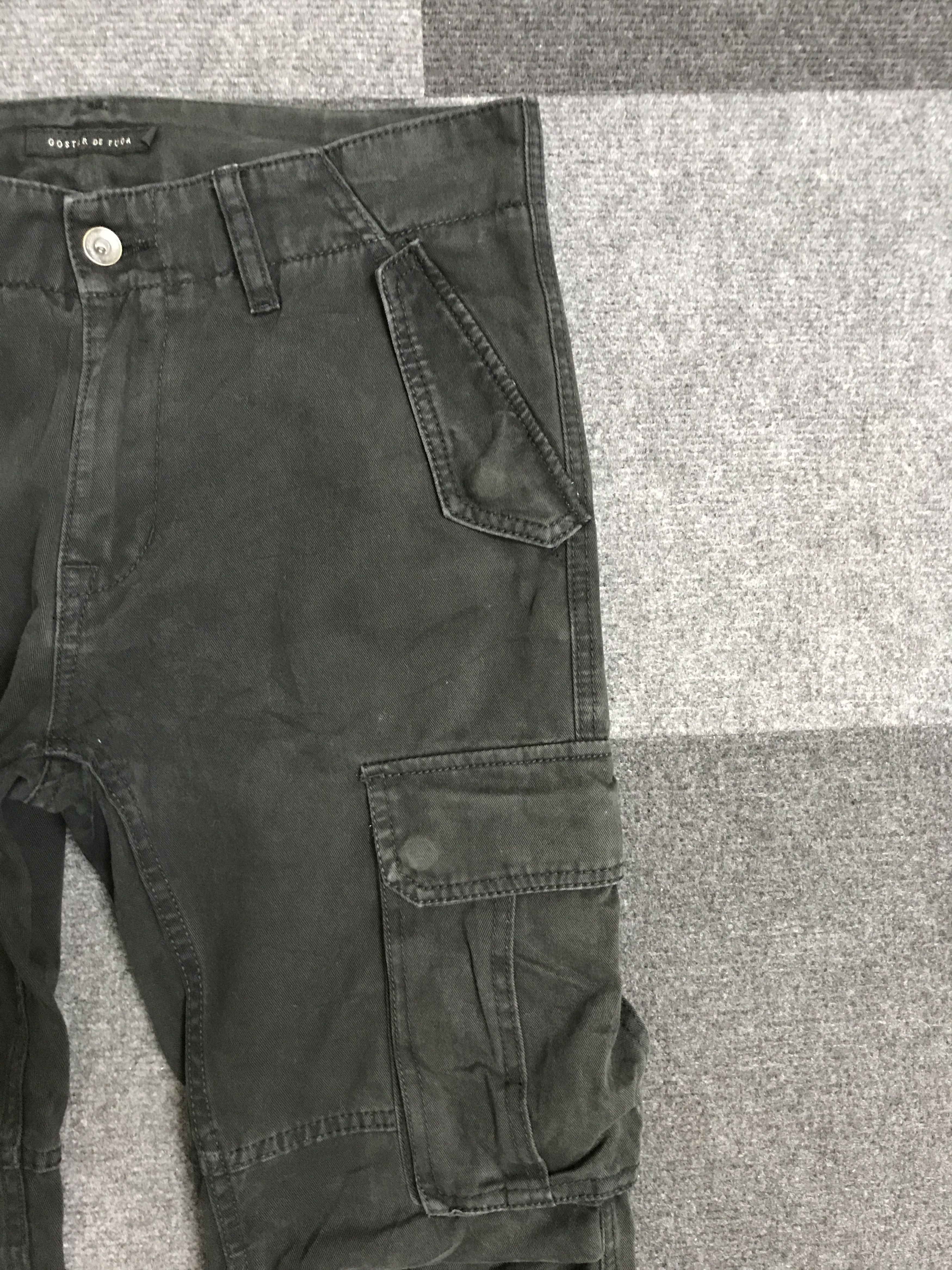 GOSTAR DE FUGA CP333 CP333 Gostar De Fuga Military Streetwear Cargo Pant Size US 31 - 4 Thumbnail