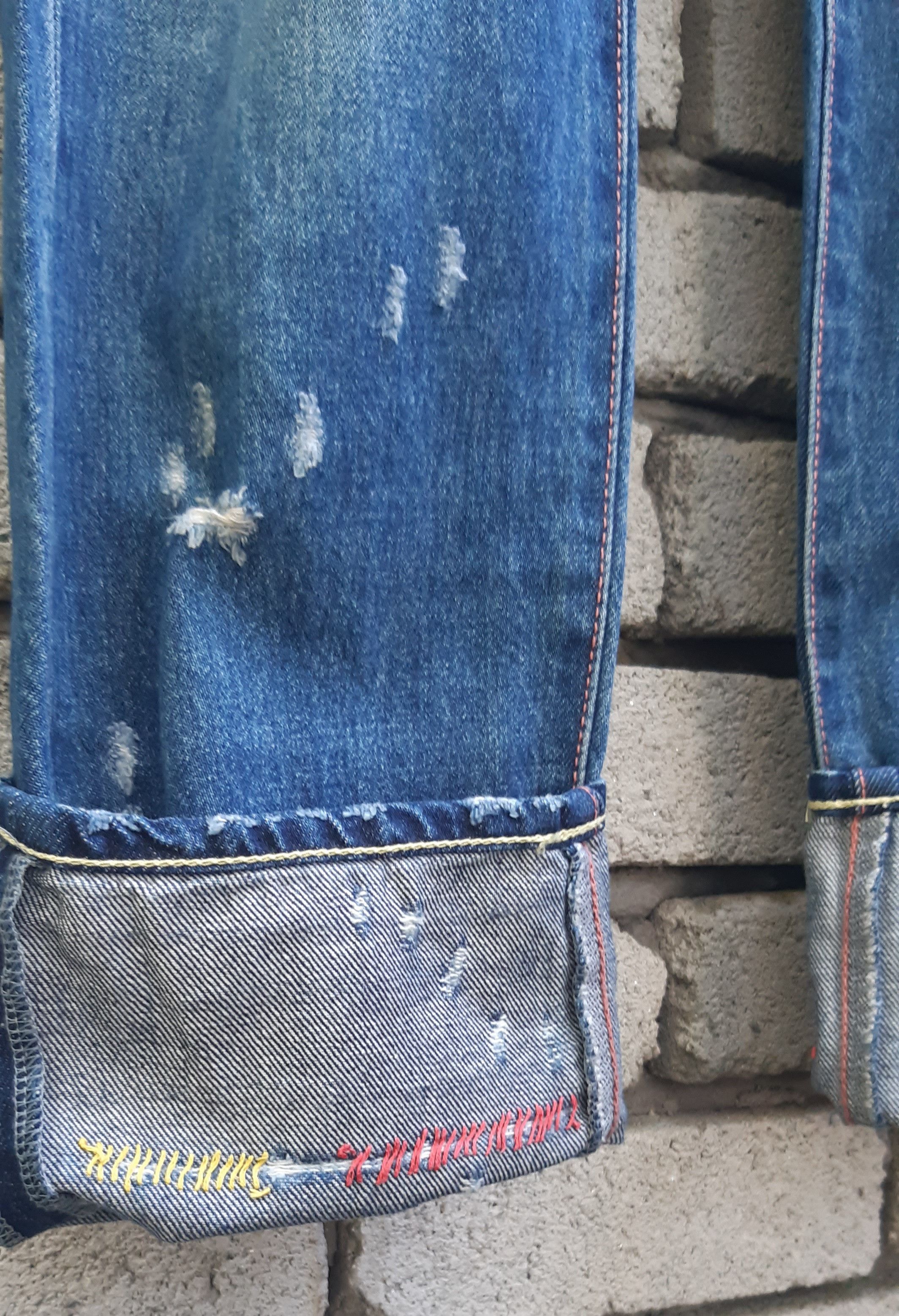 Issey Miyake Rare!! Distressed Tsumari Chisato x Issey Miyake pants Size US 32 / EU 48 - 12 Thumbnail
