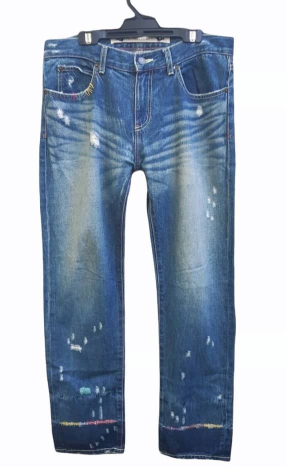 Issey Miyake Rare!! Distressed Tsumari Chisato x Issey Miyake pants Size US 32 / EU 48 - 1 Thumbnail