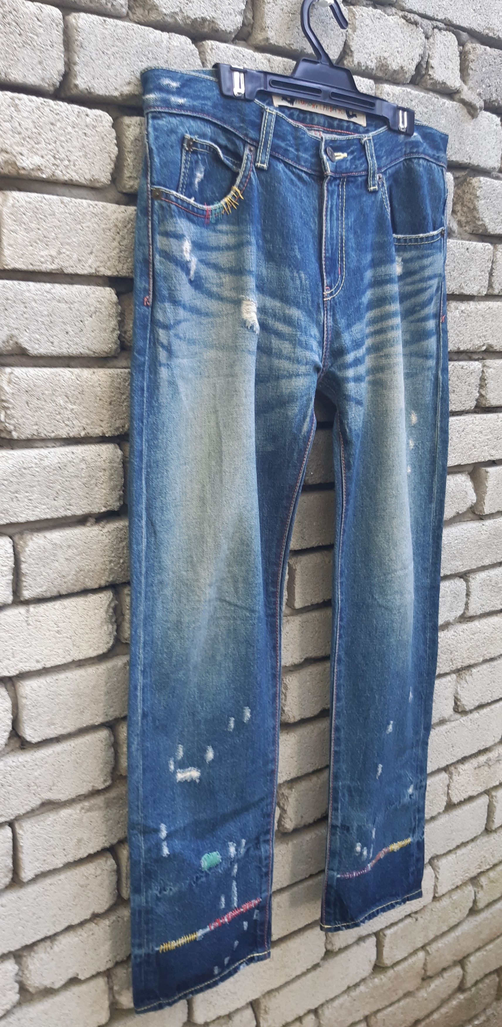 Issey Miyake Rare!! Distressed Tsumari Chisato x Issey Miyake pants Size US 32 / EU 48 - 3 Thumbnail