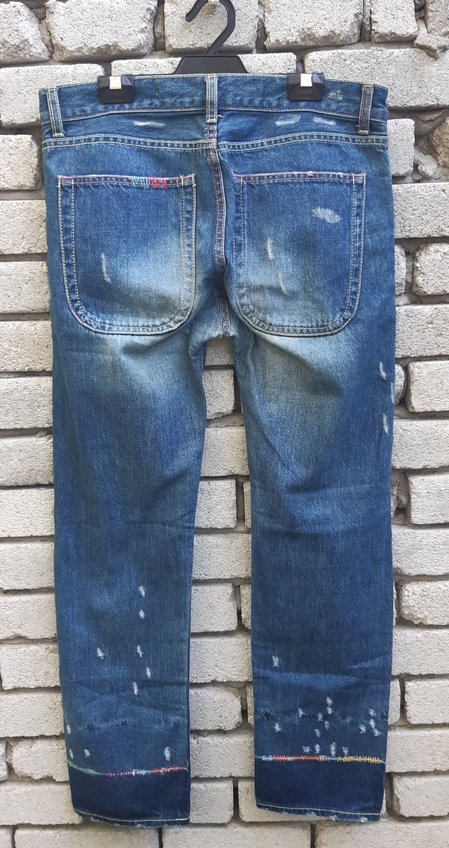 Issey Miyake Rare!! Distressed Tsumari Chisato x Issey Miyake pants Size US 32 / EU 48 - 5 Thumbnail