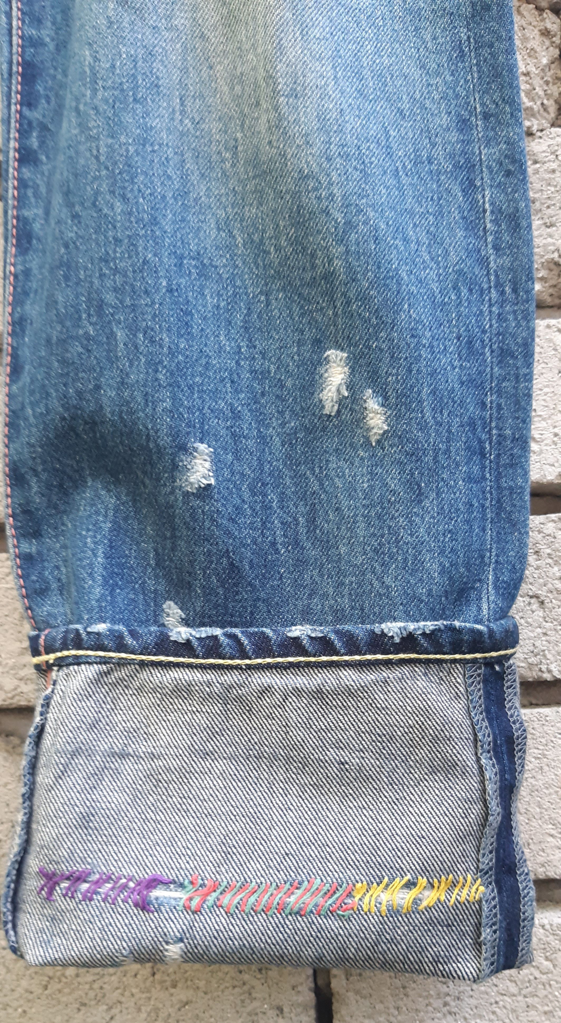Issey Miyake Rare!! Distressed Tsumari Chisato x Issey Miyake pants Size US 32 / EU 48 - 13 Thumbnail
