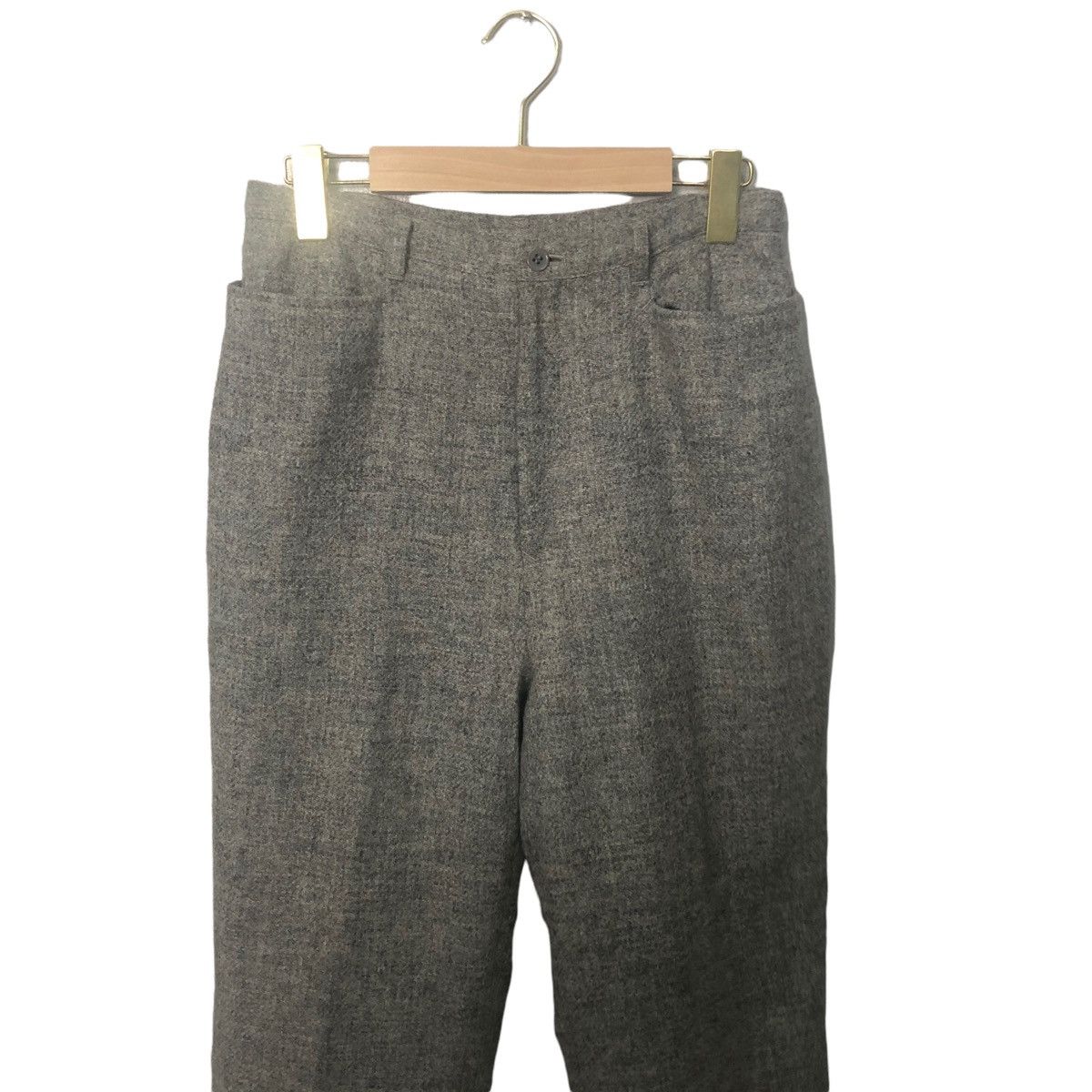 Japanese Brand × Junko Shimada × Vintage Vintage Junko Shimada Wool Trousers Pants Size US 28 / EU 44 - 2 Thumbnail