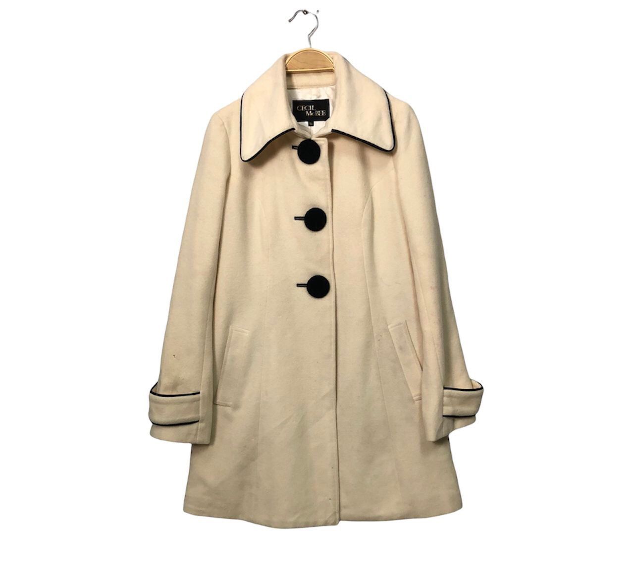 Japanese Brand Vintage Cecil McBee Button Ups Trench Coat Jacket Size US S / EU 44-46 / 1 - 1 Thumbnail