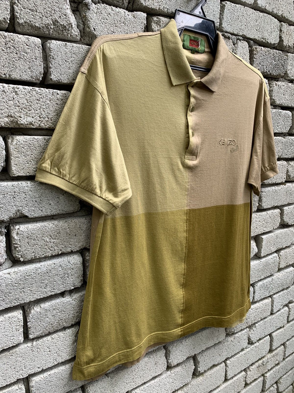 Kenzo Kenzo Paris Golf 4 Tone Colour polos shirt Size US M / EU 48-50 / 2 - 4 Thumbnail