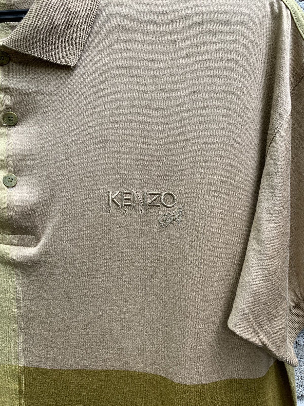 Kenzo Kenzo Paris Golf 4 Tone Colour polos shirt Size US M / EU 48-50 / 2 - 17 Thumbnail