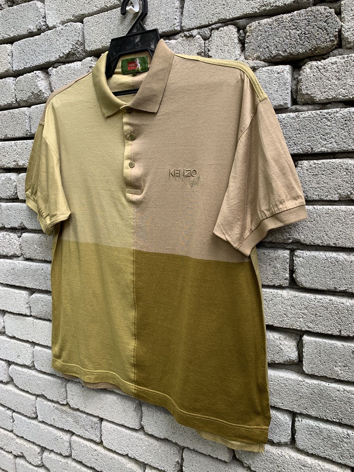 Kenzo Kenzo Paris Golf 4 Tone Colour polos shirt Size US M / EU 48-50 / 2 - 3 Thumbnail