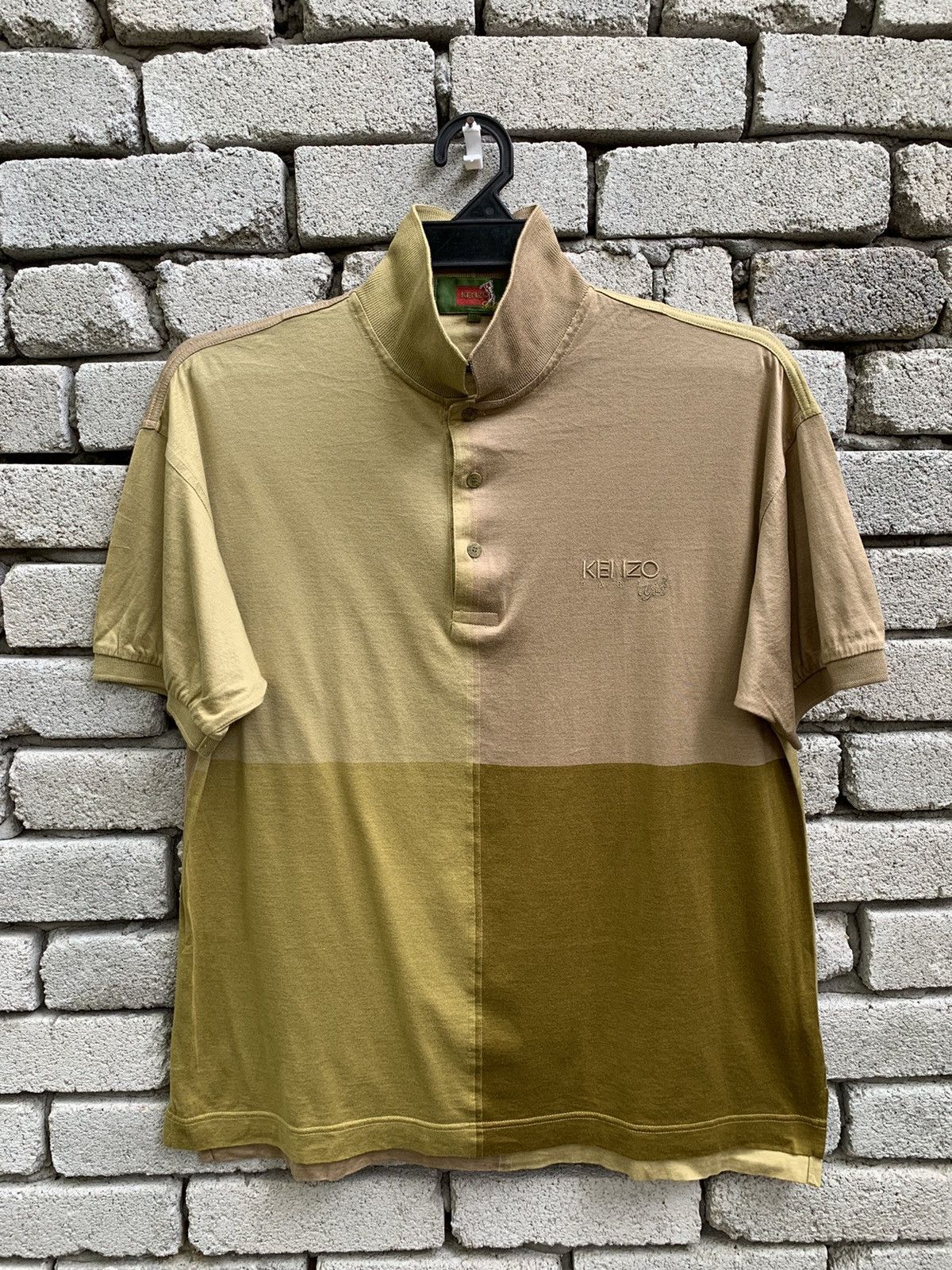 Kenzo Kenzo Paris Golf 4 Tone Colour polos shirt Size US M / EU 48-50 / 2 - 10 Thumbnail
