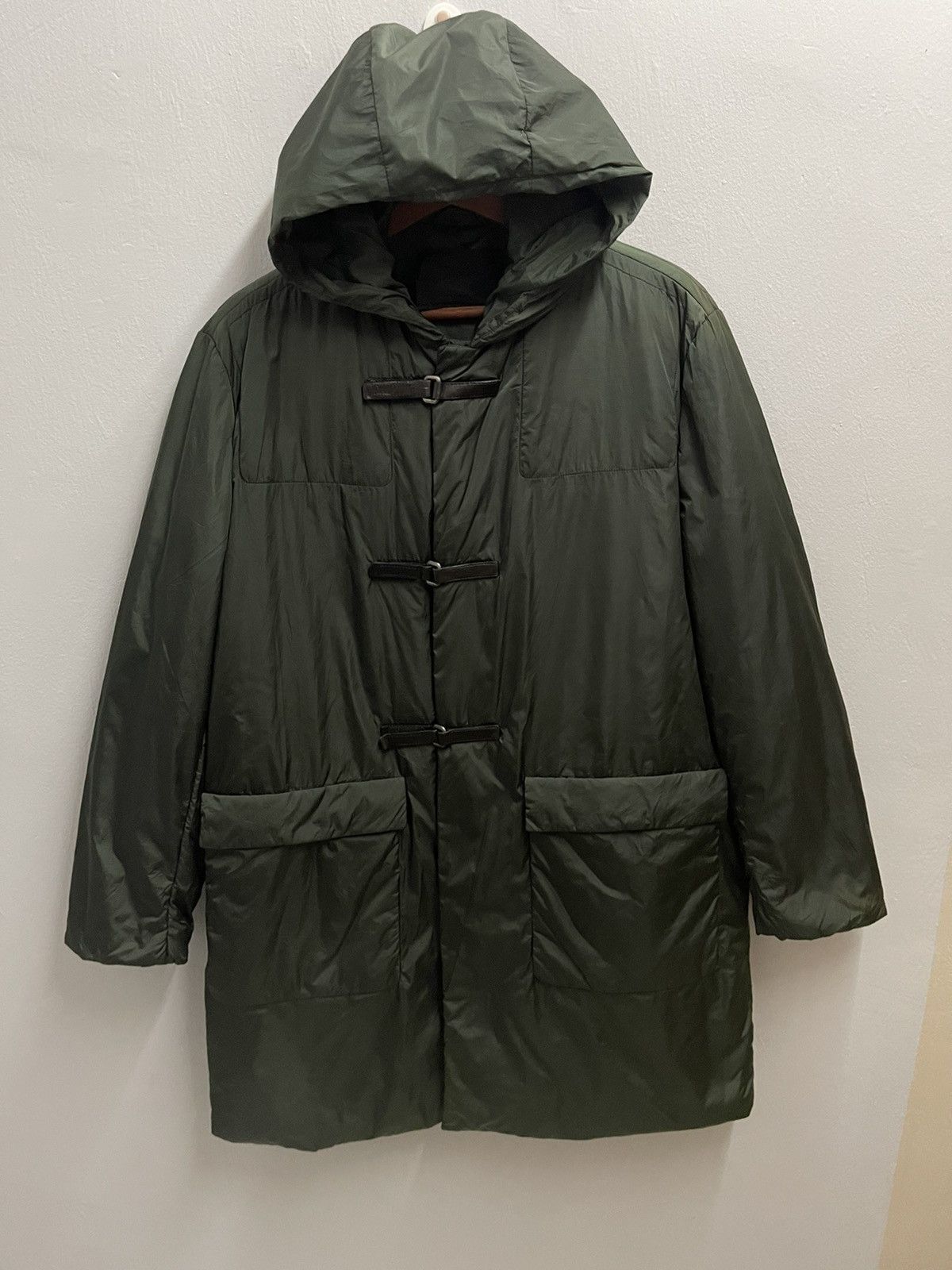 Prada 🥶WINTER OFFER🥶 Prada Raf Simons Light Puffer Hoodies Size US M / EU 48-50 / 2 - 2 Thumbnail