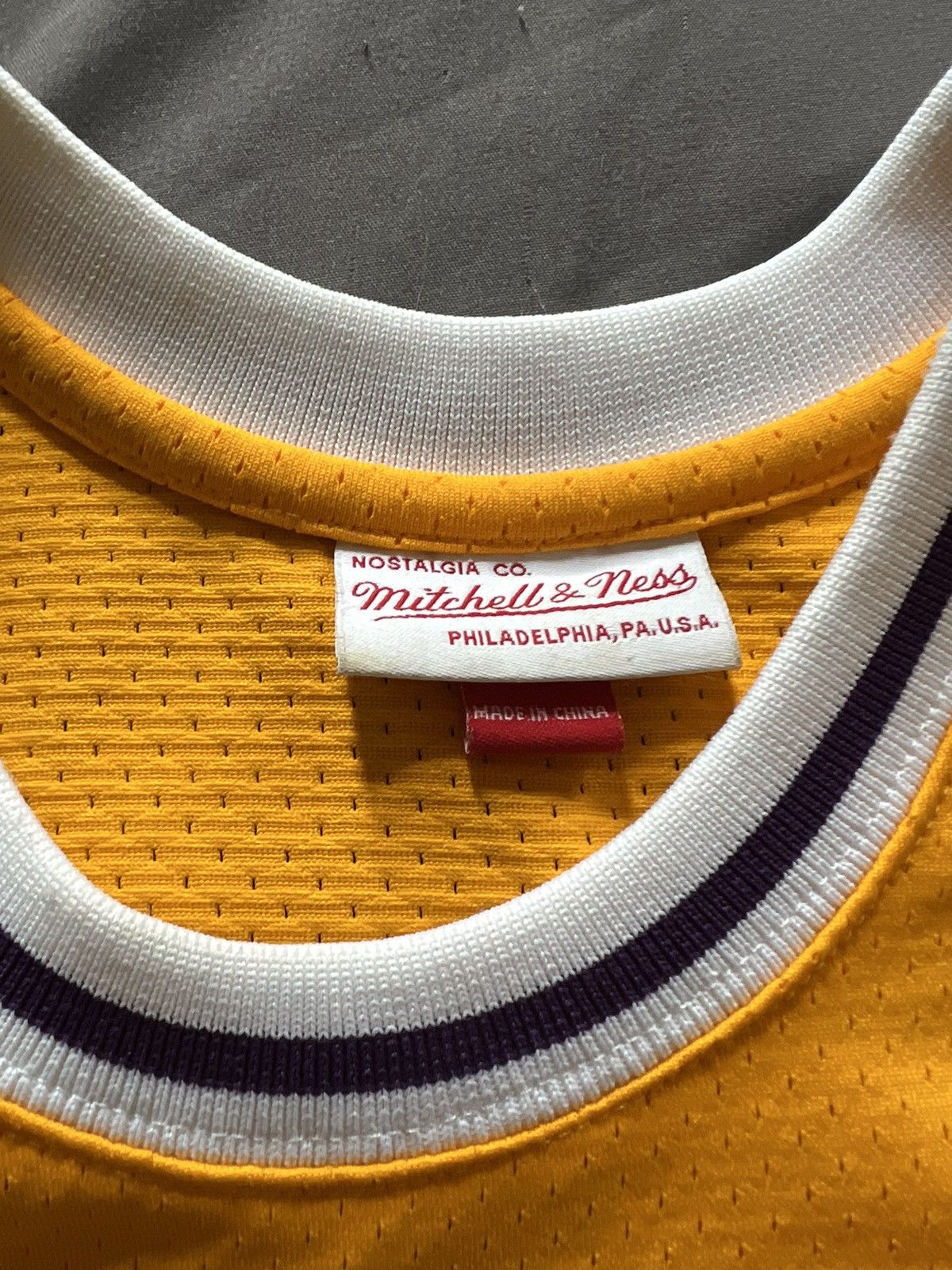 Mitchell & Ness × NBA Kareem Abdul Jabbar M&N authentic size 40 Size US M / EU 48-50 / 2 - 6 Thumbnail