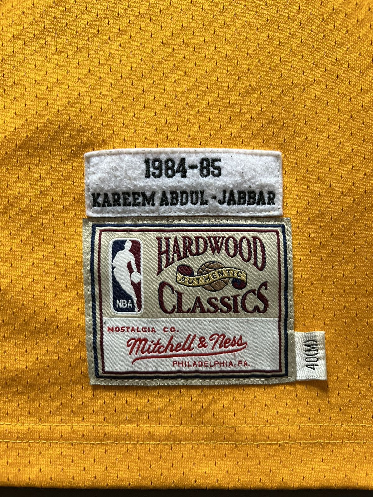 Mitchell & Ness × NBA Kareem Abdul Jabbar M&N authentic size 40 Size US M / EU 48-50 / 2 - 5 Thumbnail