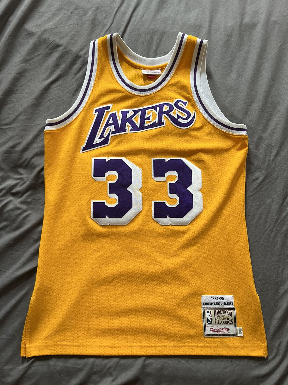 Mitchell & Ness × NBA Kareem Abdul Jabbar M&N authentic size 40 Size US M / EU 48-50 / 2 - 1 Thumbnail