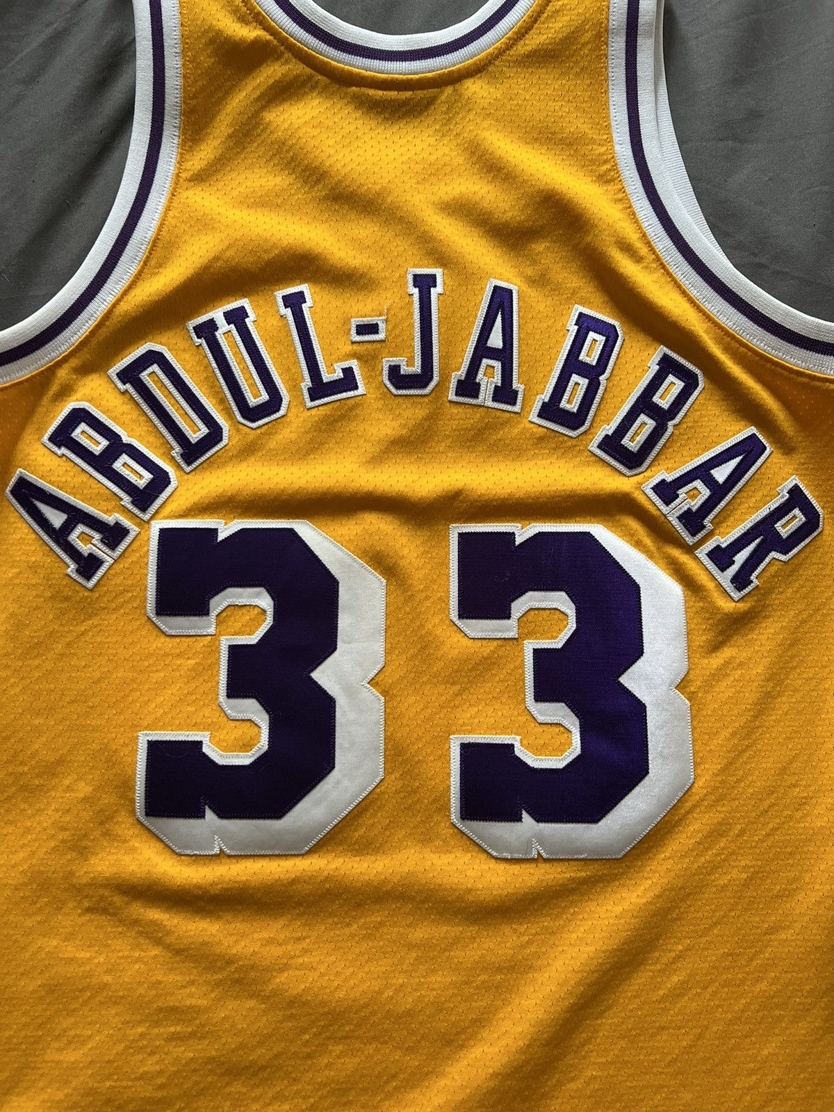 Mitchell & Ness × NBA Kareem Abdul Jabbar M&N authentic size 40 Size US M / EU 48-50 / 2 - 4 Thumbnail