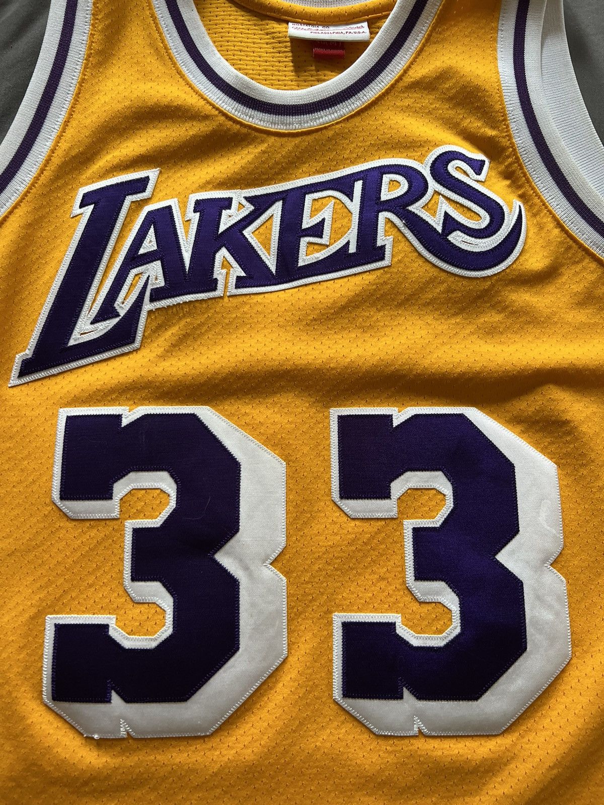 Mitchell & Ness × NBA Kareem Abdul Jabbar M&N authentic size 40 Size US M / EU 48-50 / 2 - 3 Thumbnail