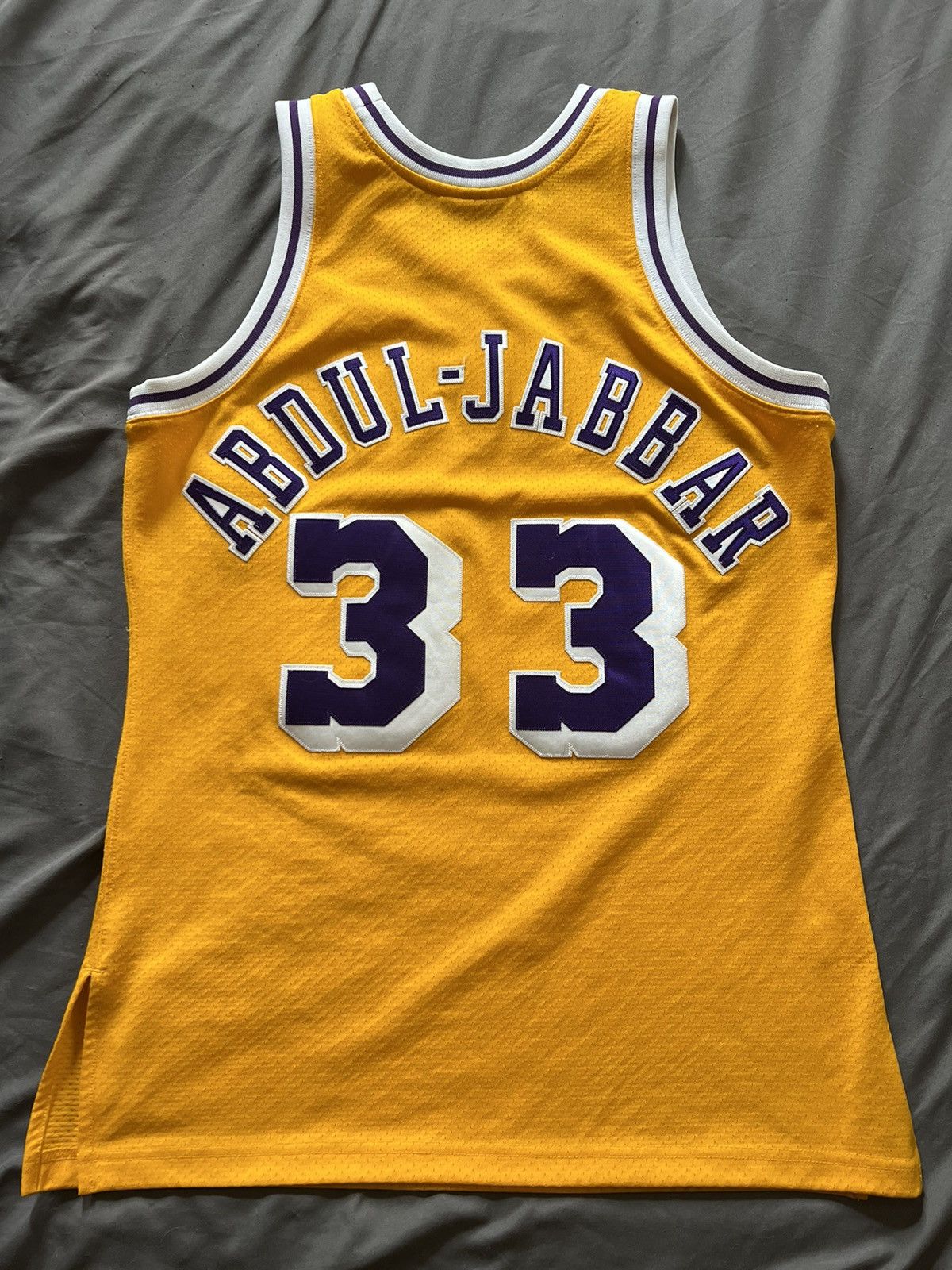 Mitchell & Ness × NBA Kareem Abdul Jabbar M&N authentic size 40 Size US M / EU 48-50 / 2 - 2 Thumbnail