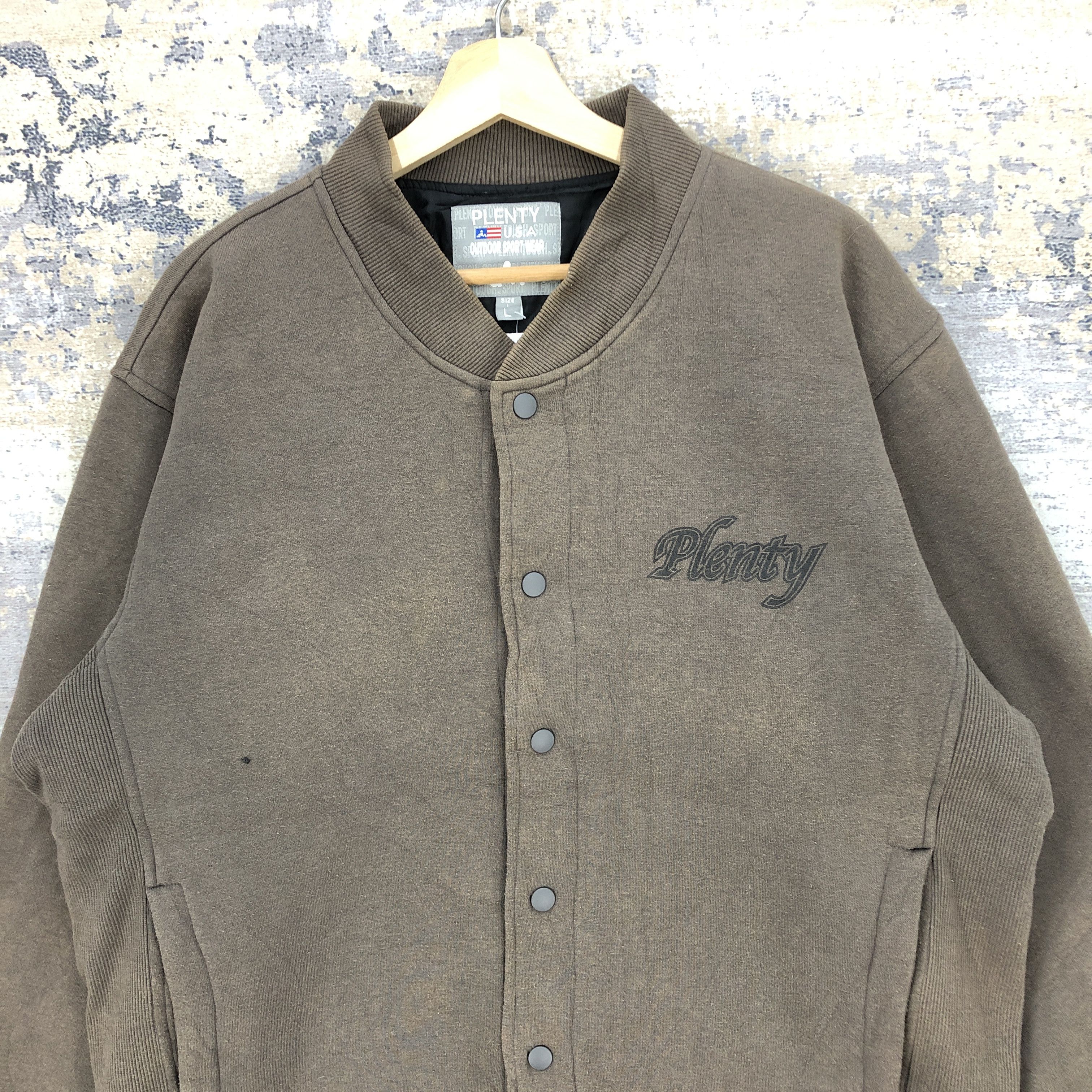 Vintage Vintage Plenty USA Varsity Sweater Plenty USA Sweatshirt Size US M / EU 48-50 / 2 - 3 Thumbnail