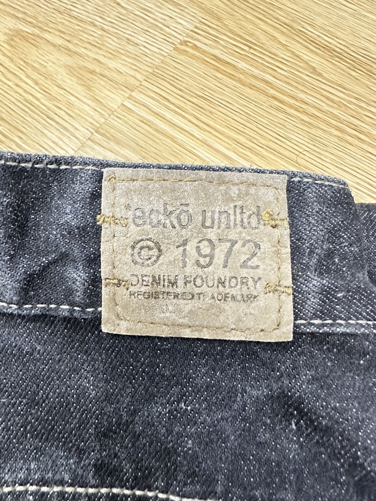 Ecko Unltd. × If Six Was Nine × JNCO Vintage Baggy Ecko Denim Foundry Denim J764 Size US 32 / EU 48 - 11 Thumbnail