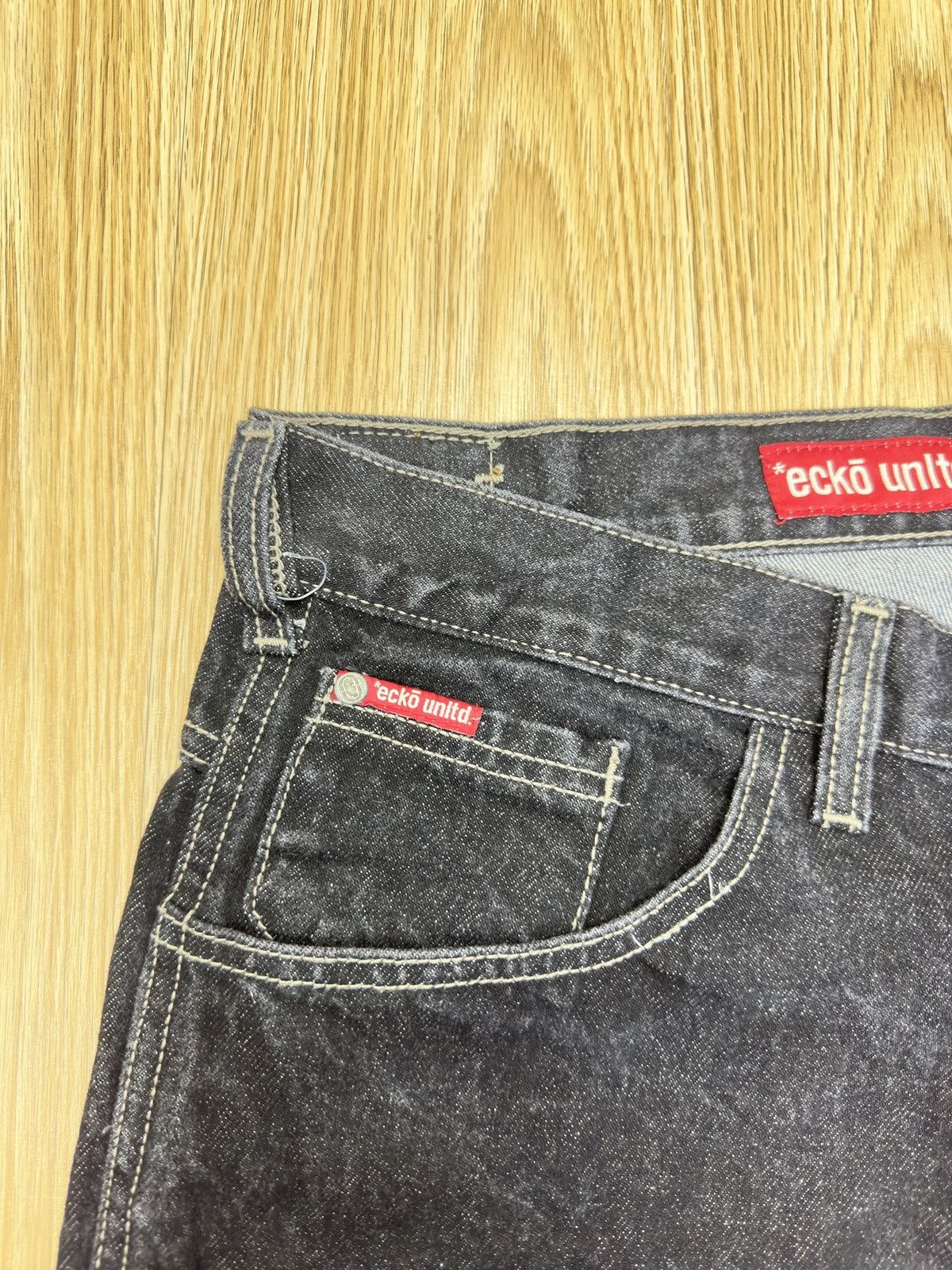 Ecko Unltd. × If Six Was Nine × JNCO Vintage Baggy Ecko Denim Foundry Denim J764 Size US 32 / EU 48 - 6 Thumbnail