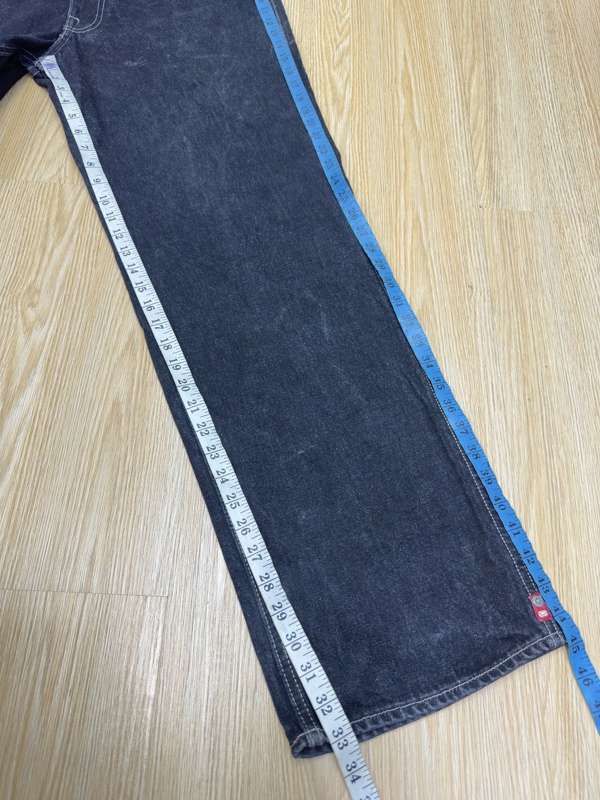 Ecko Unltd. × If Six Was Nine × JNCO Vintage Baggy Ecko Denim Foundry Denim J764 Size US 32 / EU 48 - 4 Thumbnail