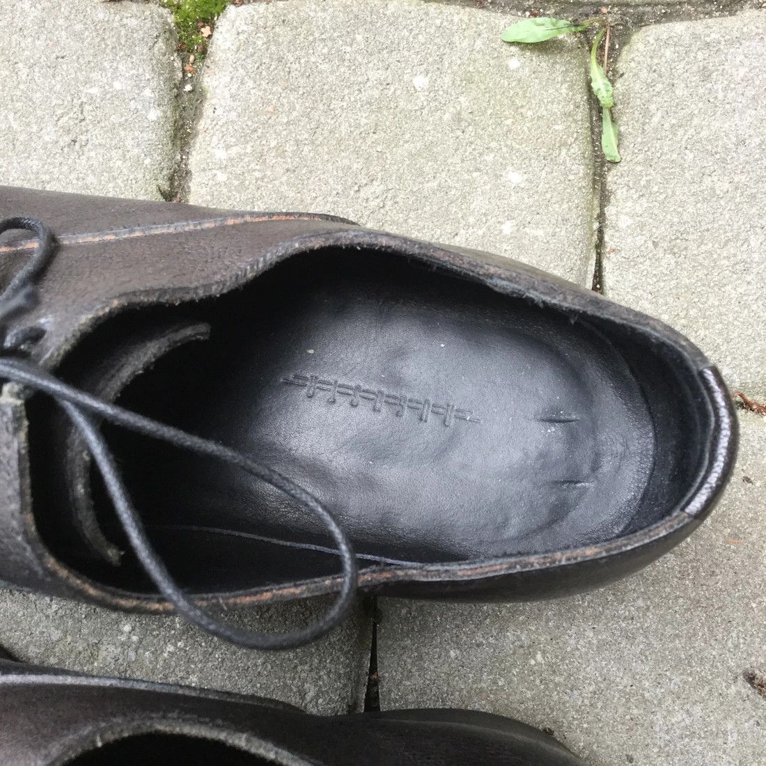 A1923 Horse leather derby/Like GUIDI or Layer-0 Size US 6.5 / EU 39-40 - 6 Thumbnail
