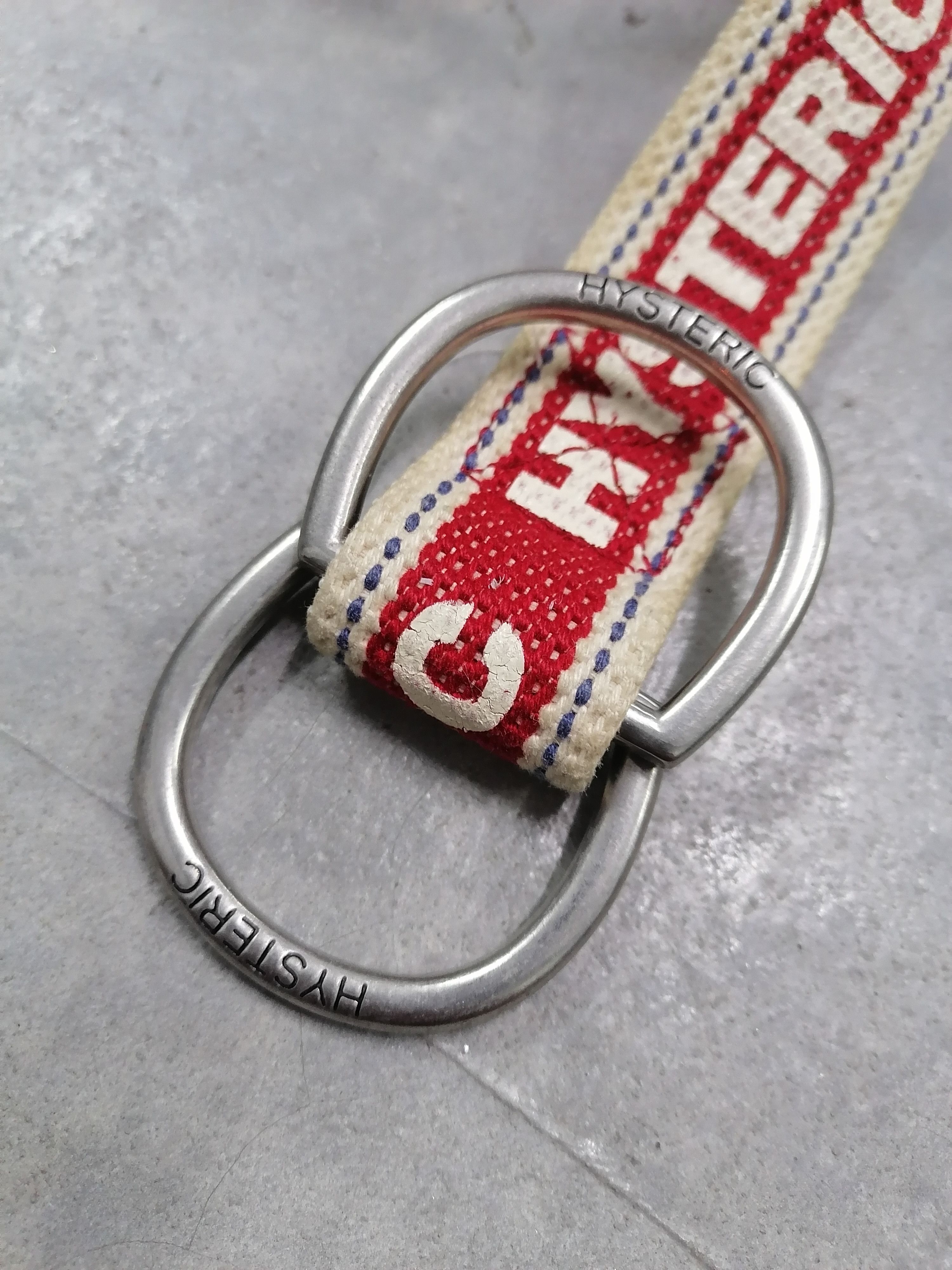 Japanese Brand Hysteric Glamour Spell Out Adjustable Erd Belt Size ONE SIZE - 4 Thumbnail