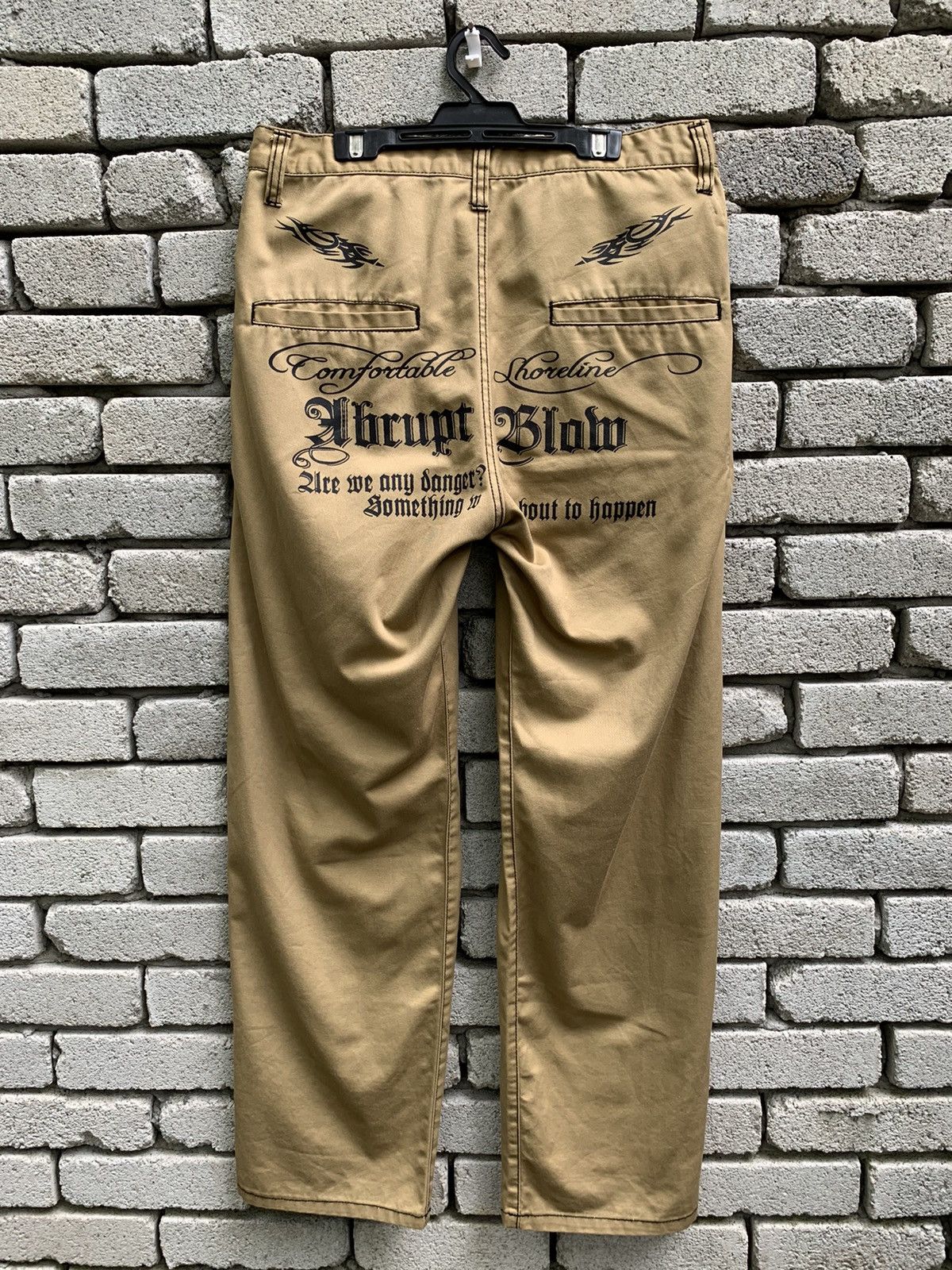 Japanese Brand Seditionaries Street Fashion Punk Design Pants Size US 31 - 7 Thumbnail