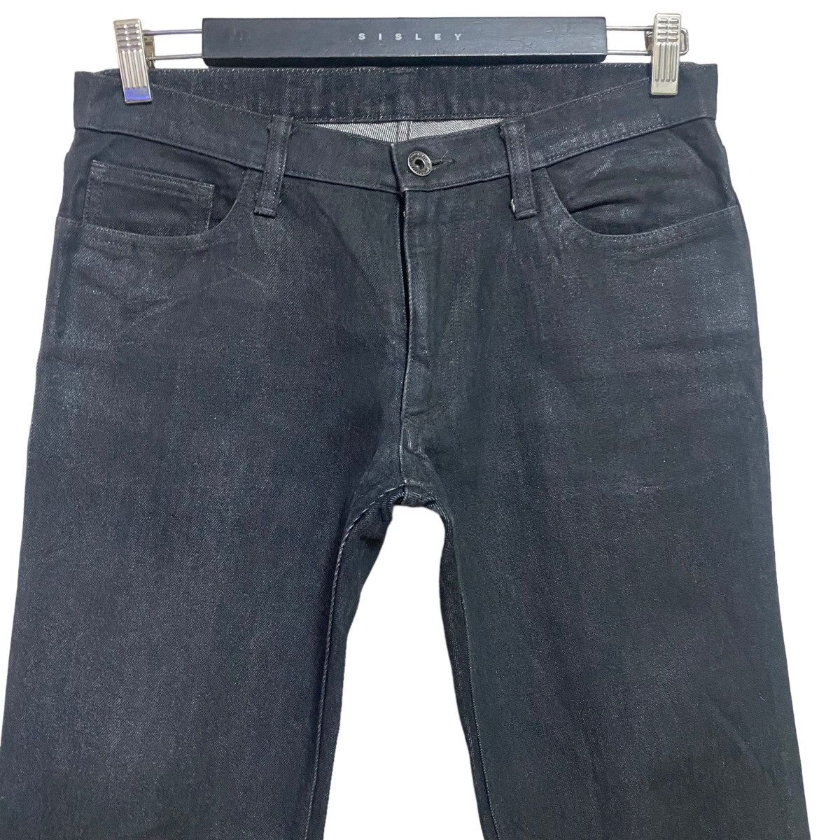Attachment Attachment Black Wax Denim Jeans Size US 30 / EU 46 - 3 Thumbnail