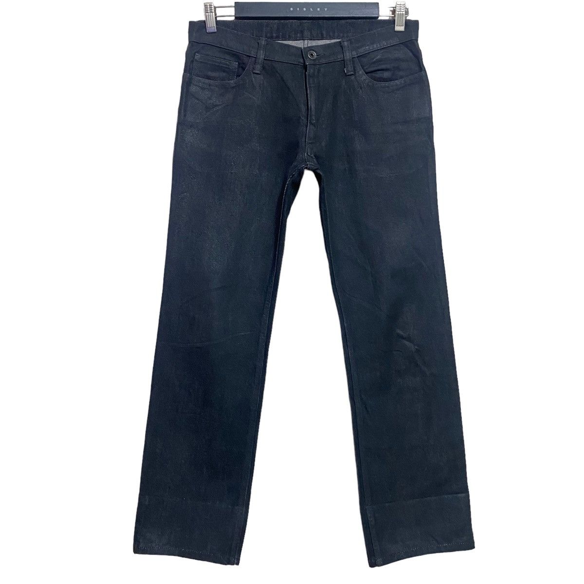 Attachment Attachment Black Wax Denim Jeans Size US 30 / EU 46 - 1 Thumbnail