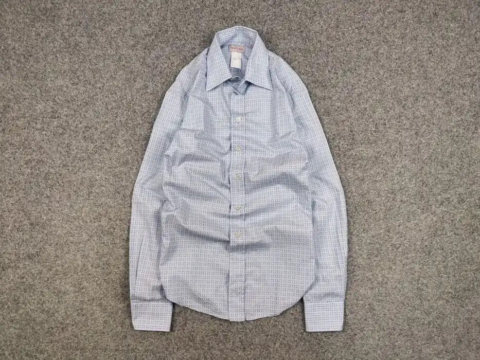 Versace Vintage Versace Classic Men's Light Blue Buttons Shirt Size US M / EU 48-50 / 2 - 1 Thumbnail