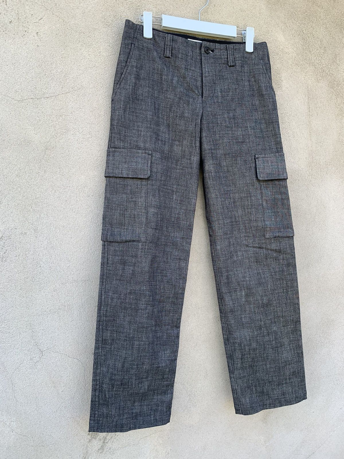 Issey Miyake Issey Miyake White Label Six Pocket Cargo Pants Size US 28 / EU 44 - 4 Thumbnail