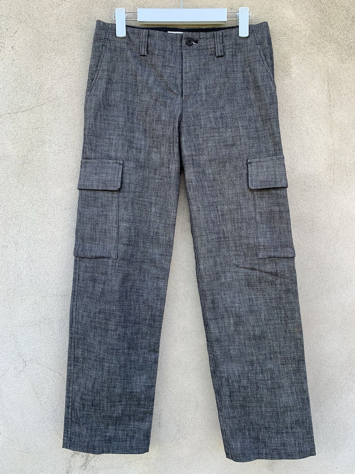 Issey Miyake Issey Miyake White Label Six Pocket Cargo Pants Size US 28 / EU 44 - 3 Thumbnail