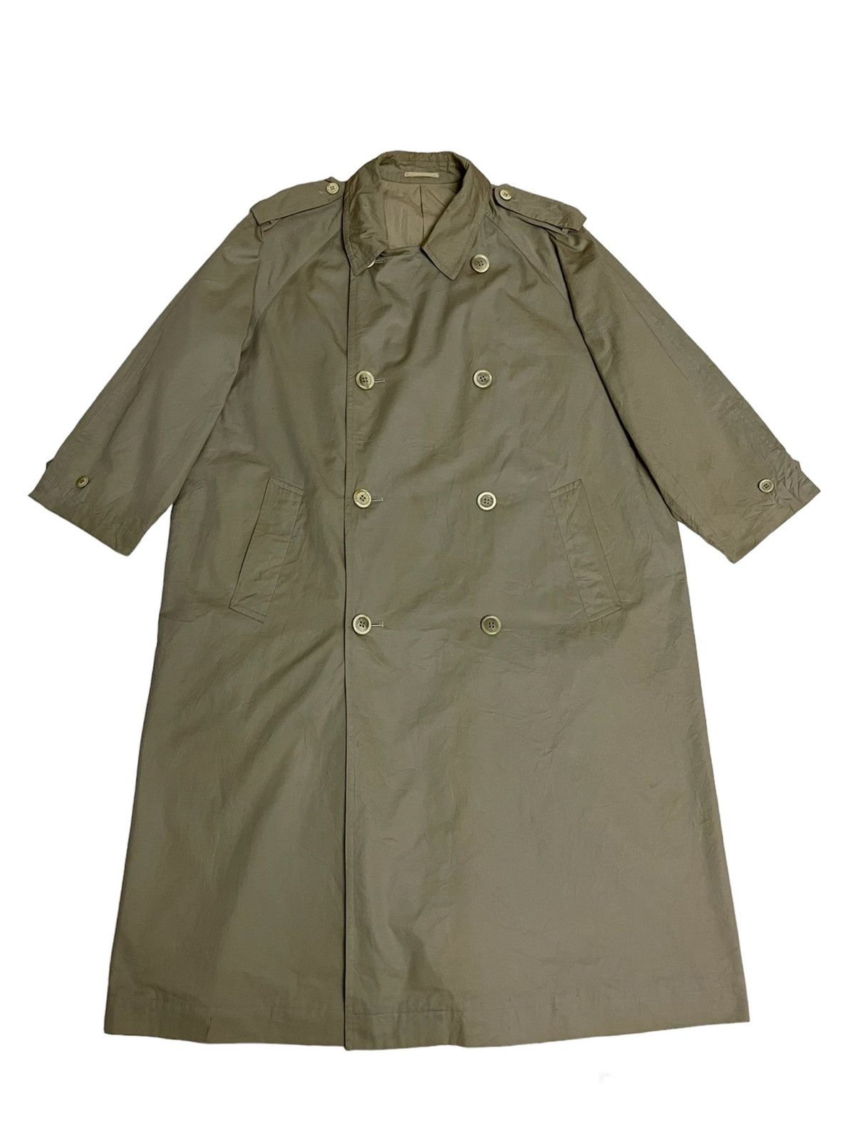 Comme des Garcons 🔥FINAL DROP❌ AD1988 COMME DES GARCONS HOMME TRENCH WINDCOAT Size US M / EU 48-50 / 2 - 2 Thumbnail