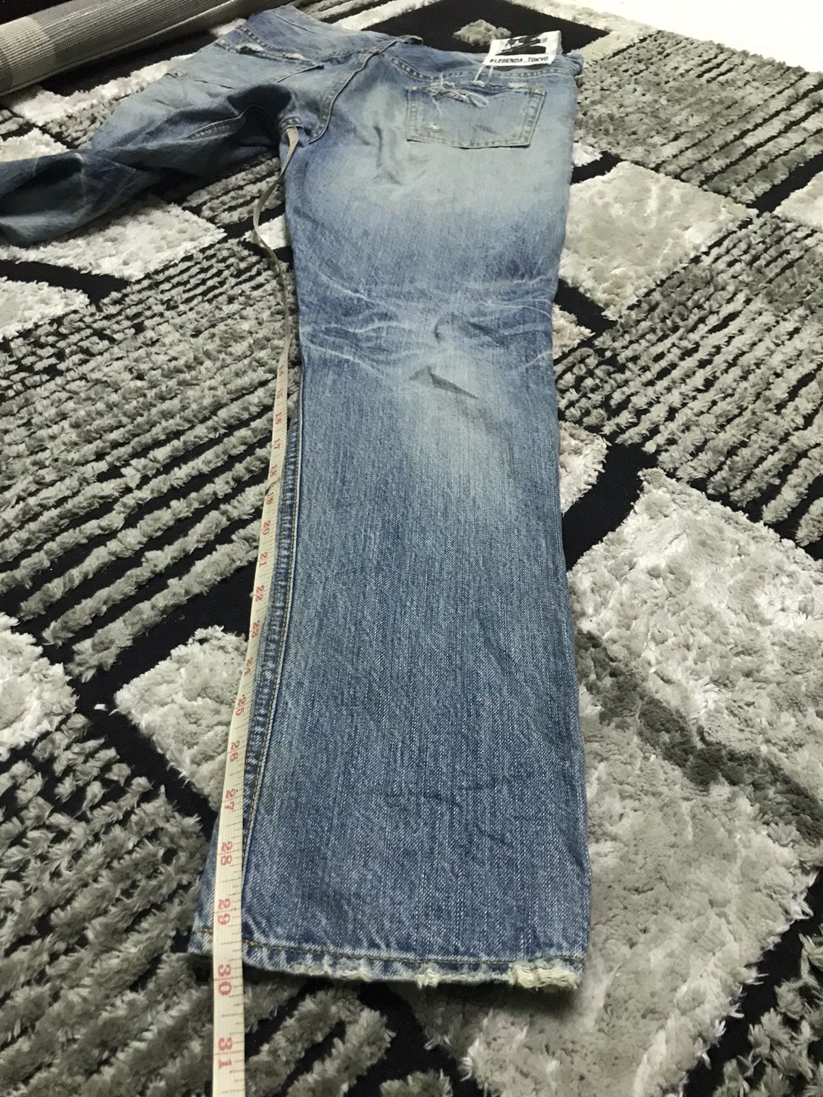 Japanese Brand Legenda Tokyo denim jeans Size US 31 - 10 Thumbnail