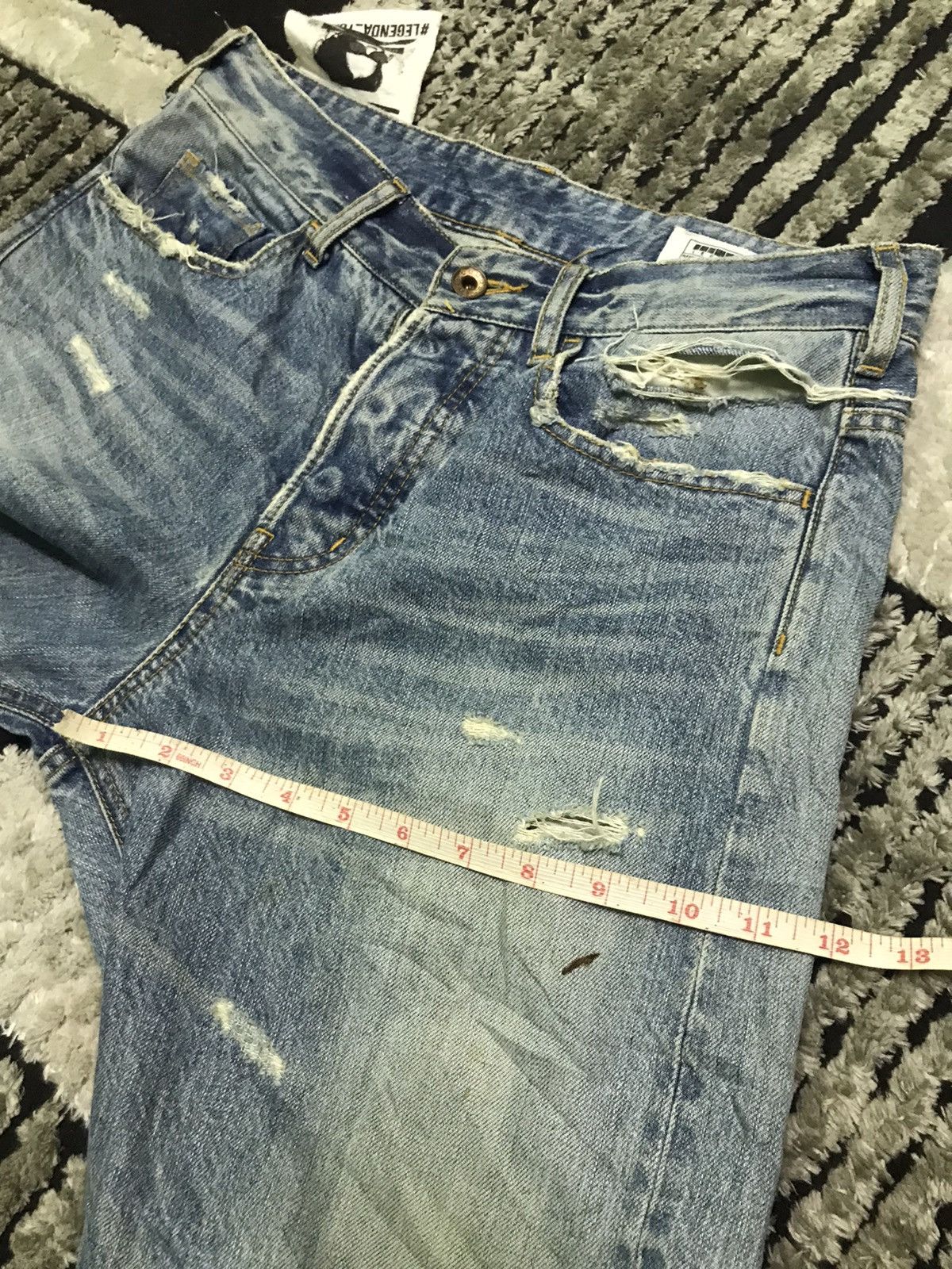 Japanese Brand Legenda Tokyo denim jeans Size US 31 - 12 Thumbnail