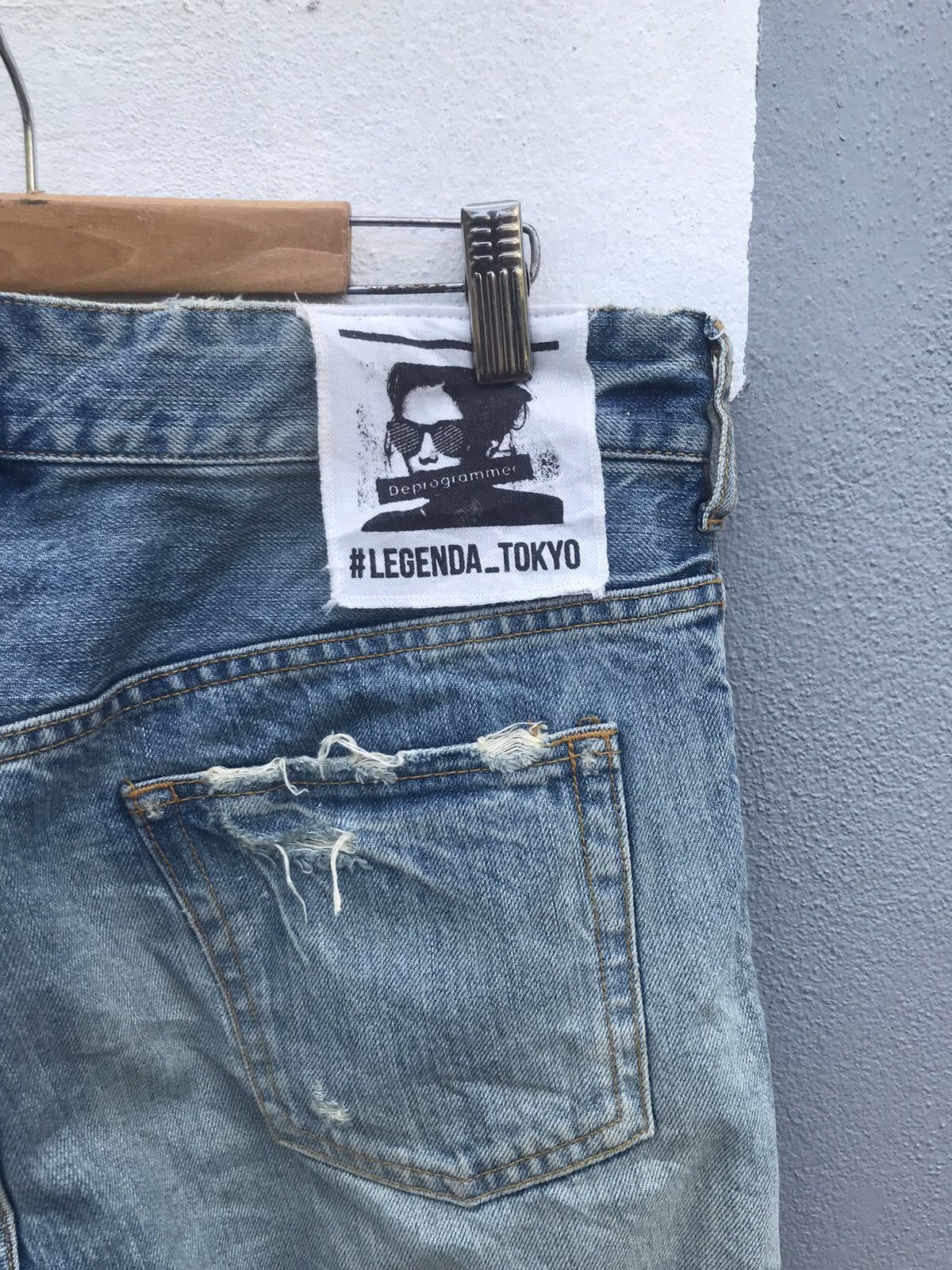 Japanese Brand Legenda Tokyo denim jeans Size US 31 - 2 Thumbnail