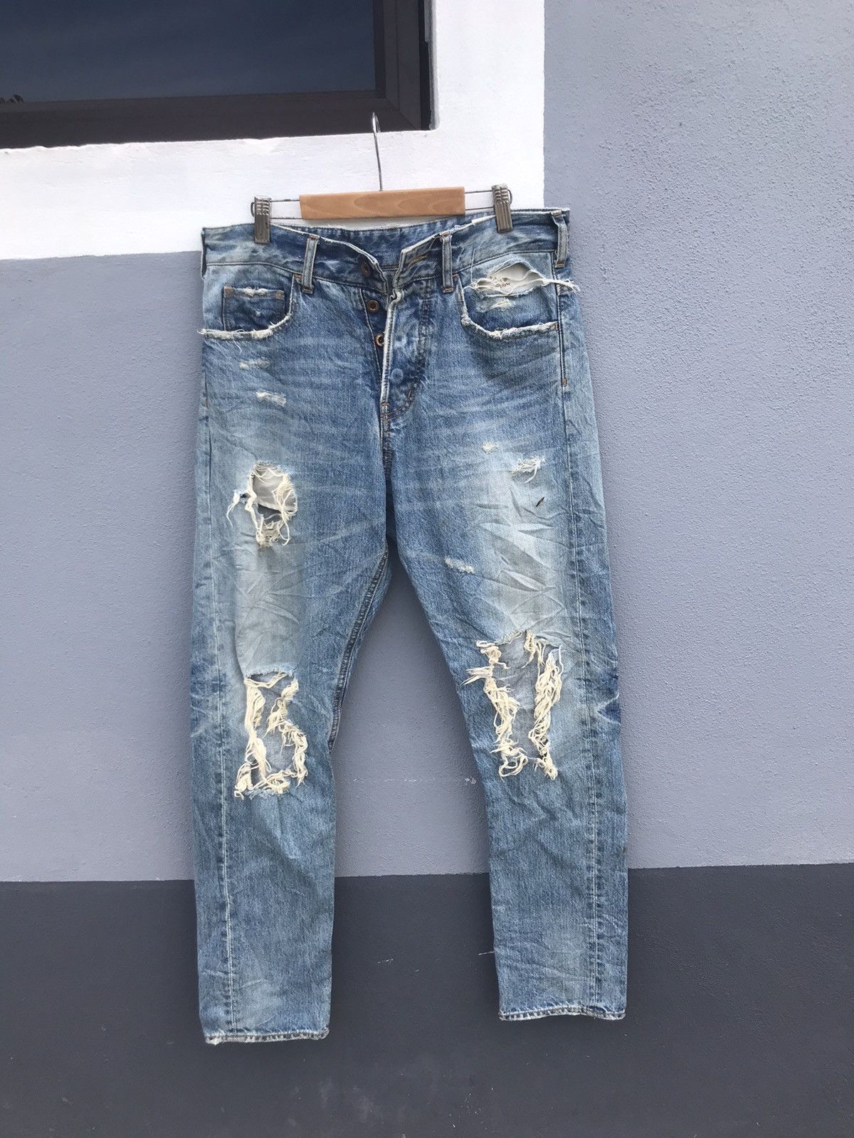 Japanese Brand Legenda Tokyo denim jeans Size US 31 - 3 Thumbnail