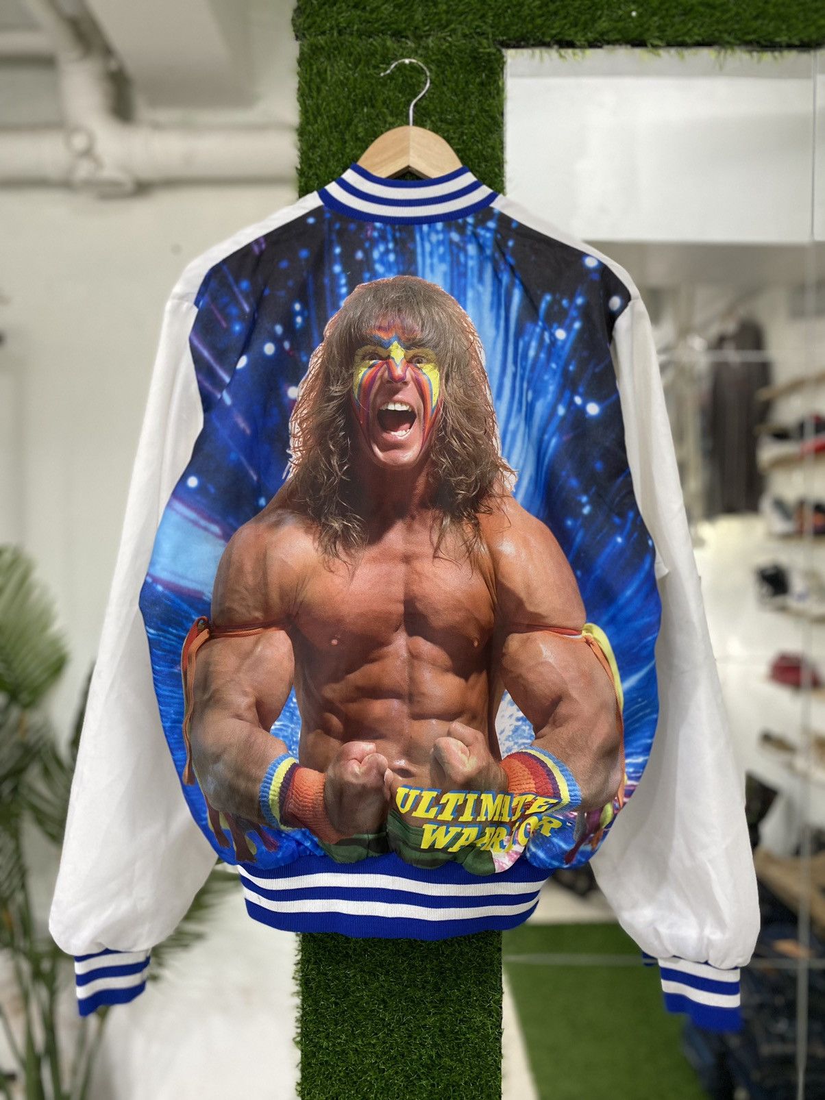 Vintage Vintage 80’s WWF Ultimate Warrior Size US M / EU 48-50 / 2 - 1 Thumbnail