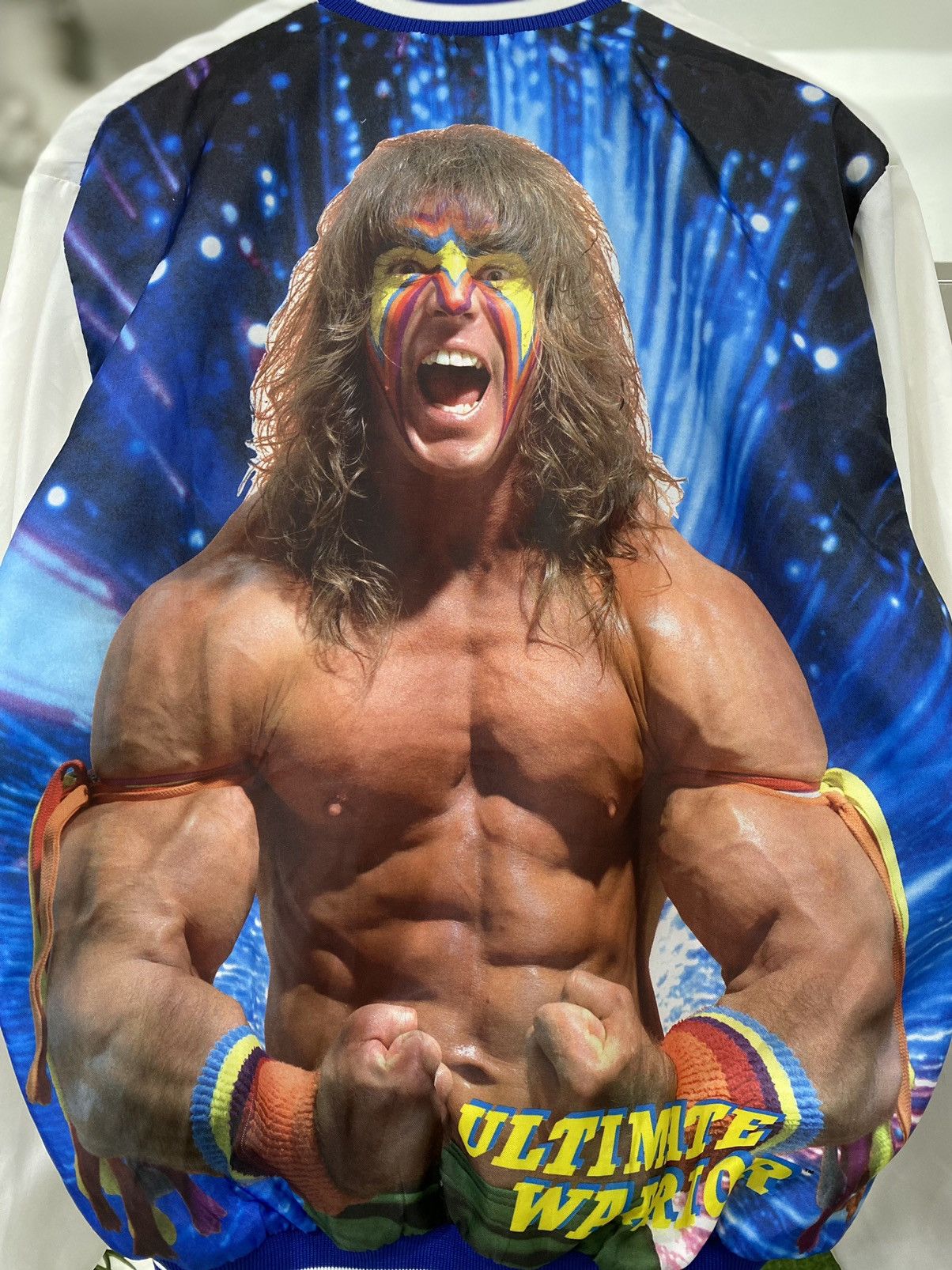 Vintage Vintage 80’s WWF Ultimate Warrior Size US M / EU 48-50 / 2 - 3 Thumbnail